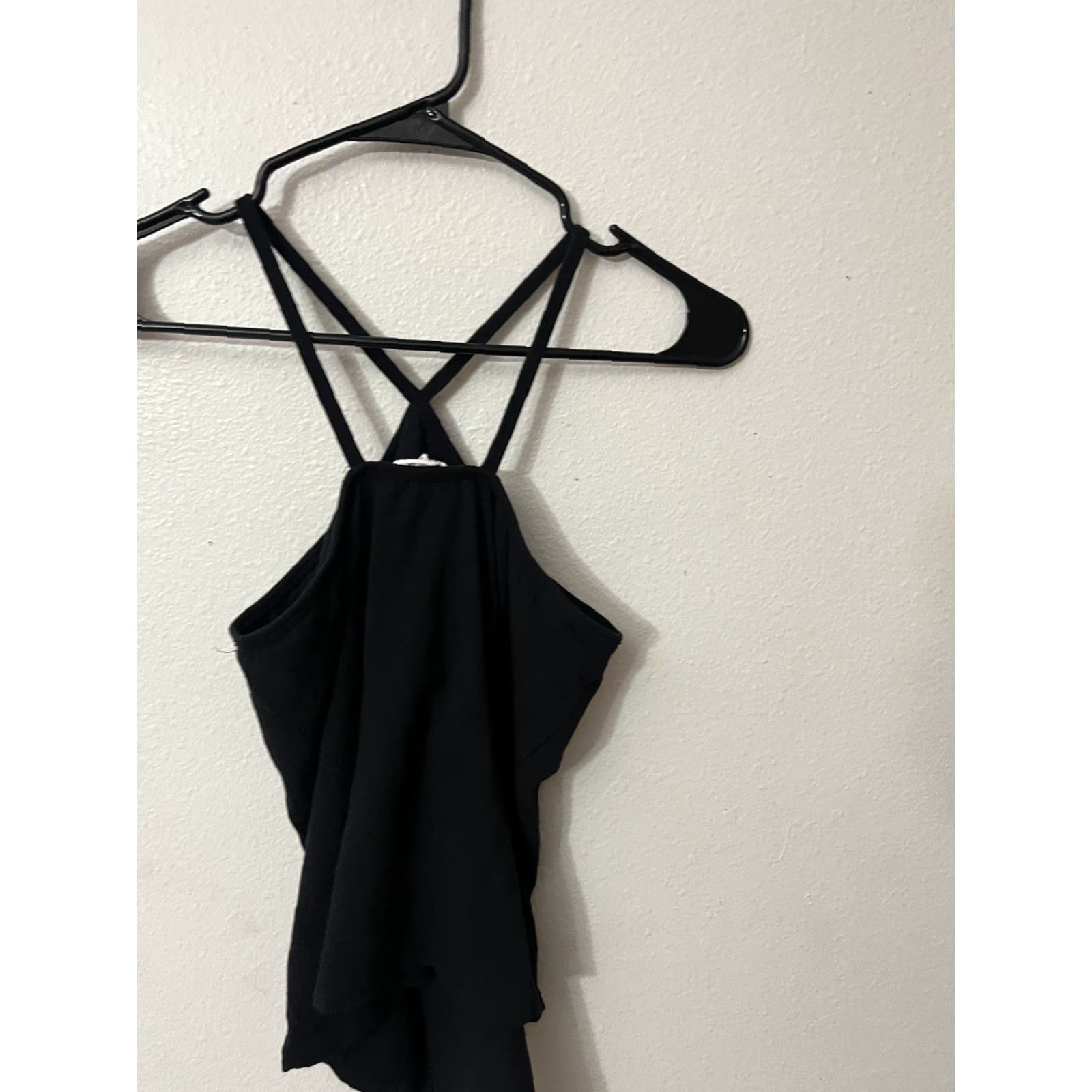 Splendid Splendid Women Tank Top Spegetti Large Black Solid Casual Tank Cam i Size L / US 10 / IT 46 - 3 Thumbnail