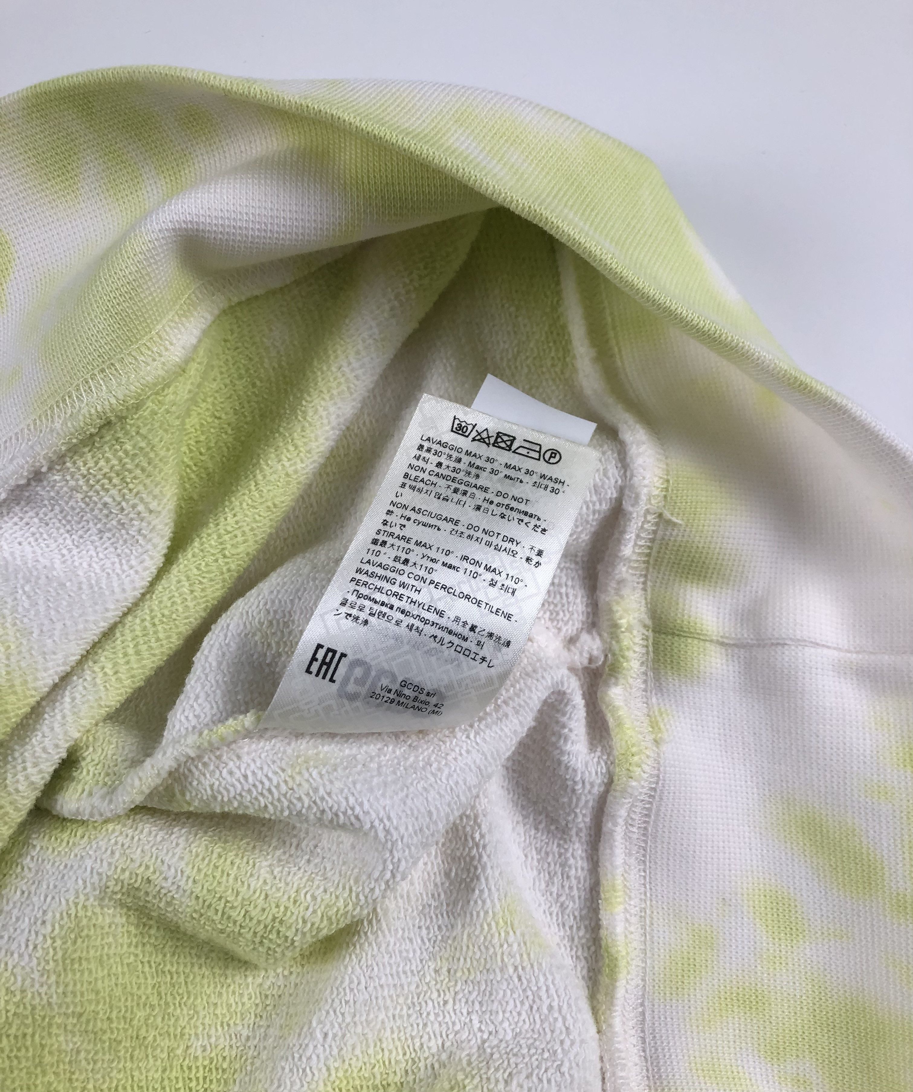 GCDS GCDS Wear Milano Tie-Dye Logo Sweatshirt Size US M / EU 48-50 / 2 - 11 Thumbnail