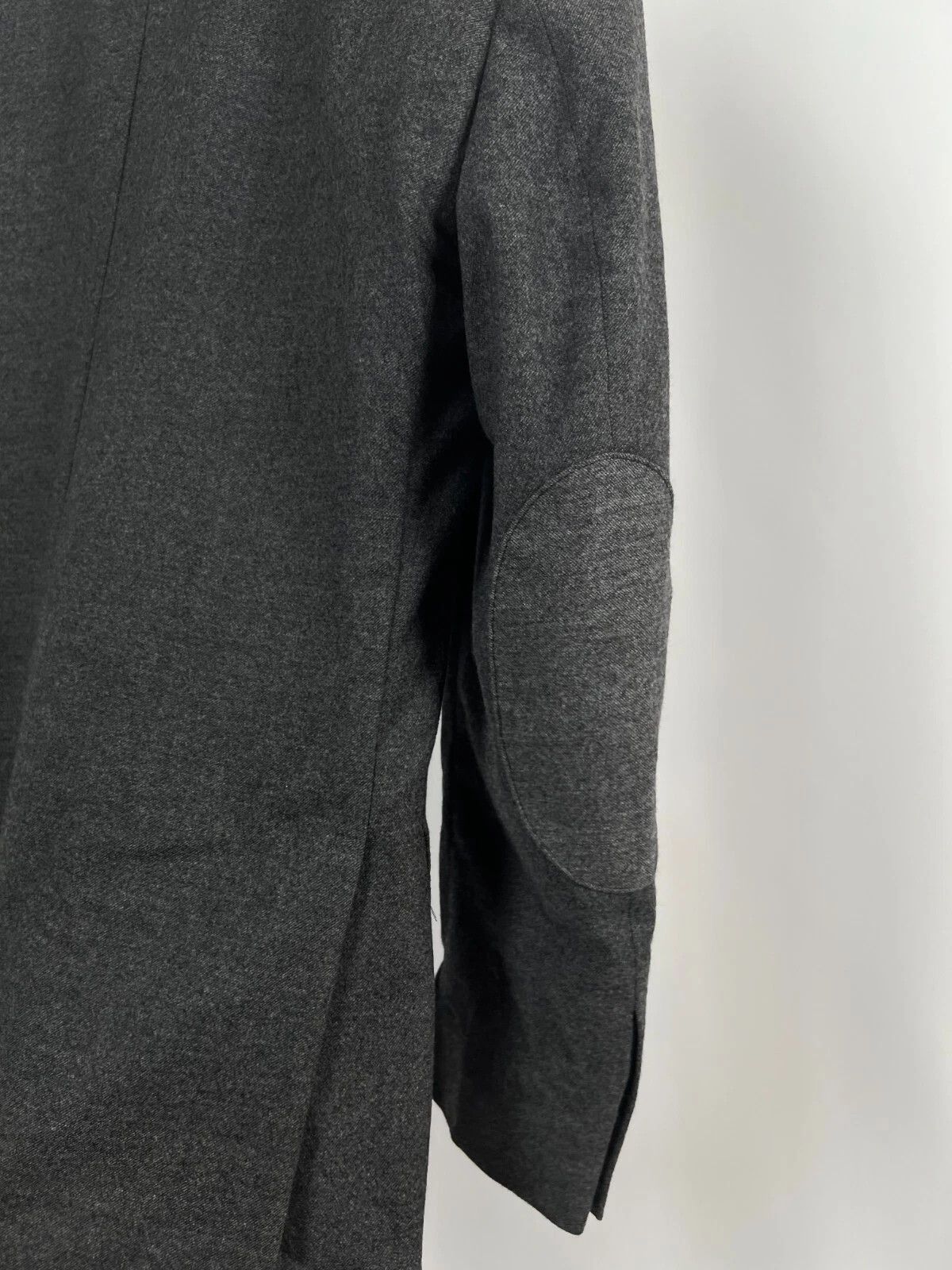 Hackett Hackett London Rugby Flannel Wool Gray Unlined Blazer Jacket Size 40R - 16 Thumbnail
