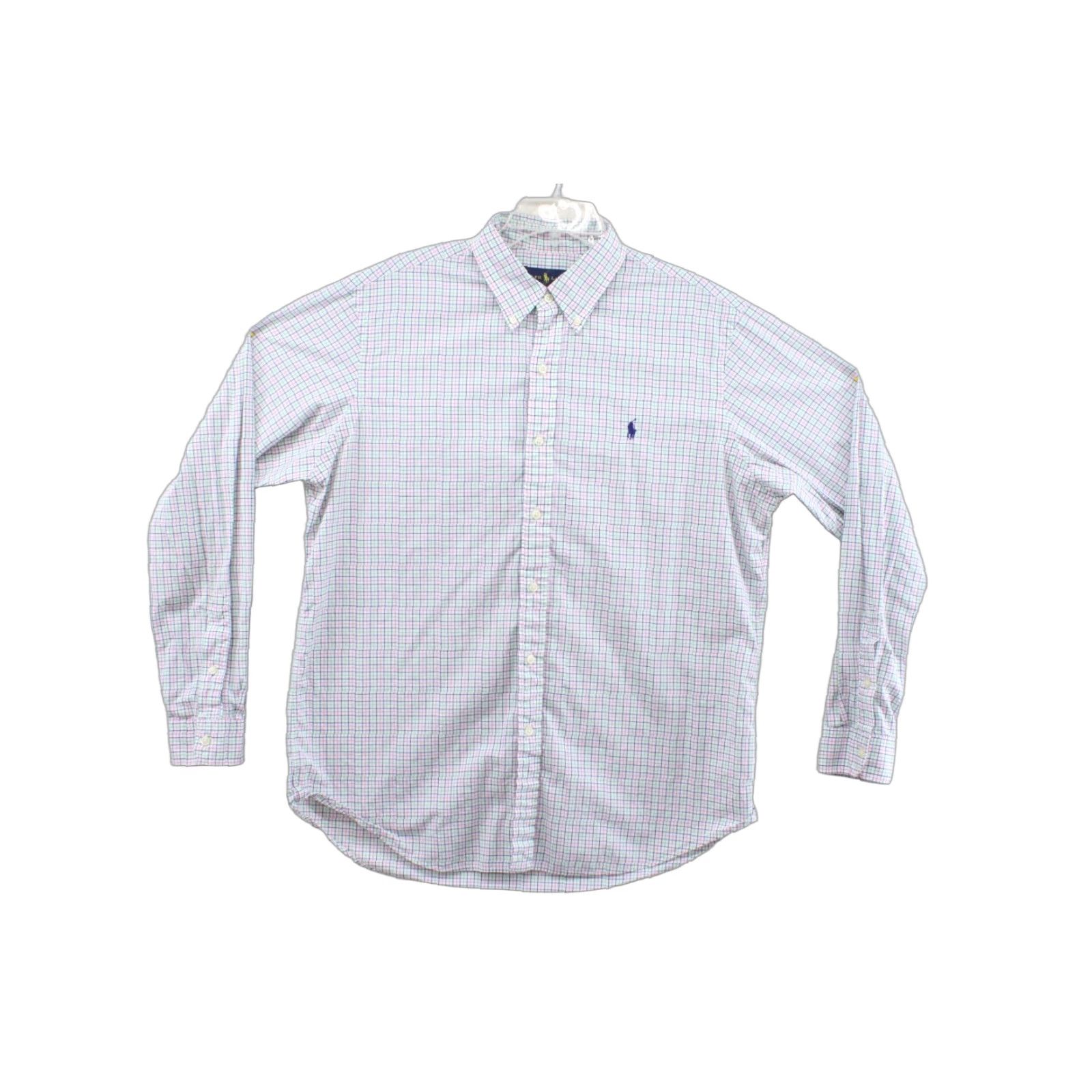 Ralph Lauren Ralph Lauren Shirt Mens Large Multicolor Check Light Weight Preppy Casual Friday Size US L / EU 52-54 / 3 - 1 Thumbnail