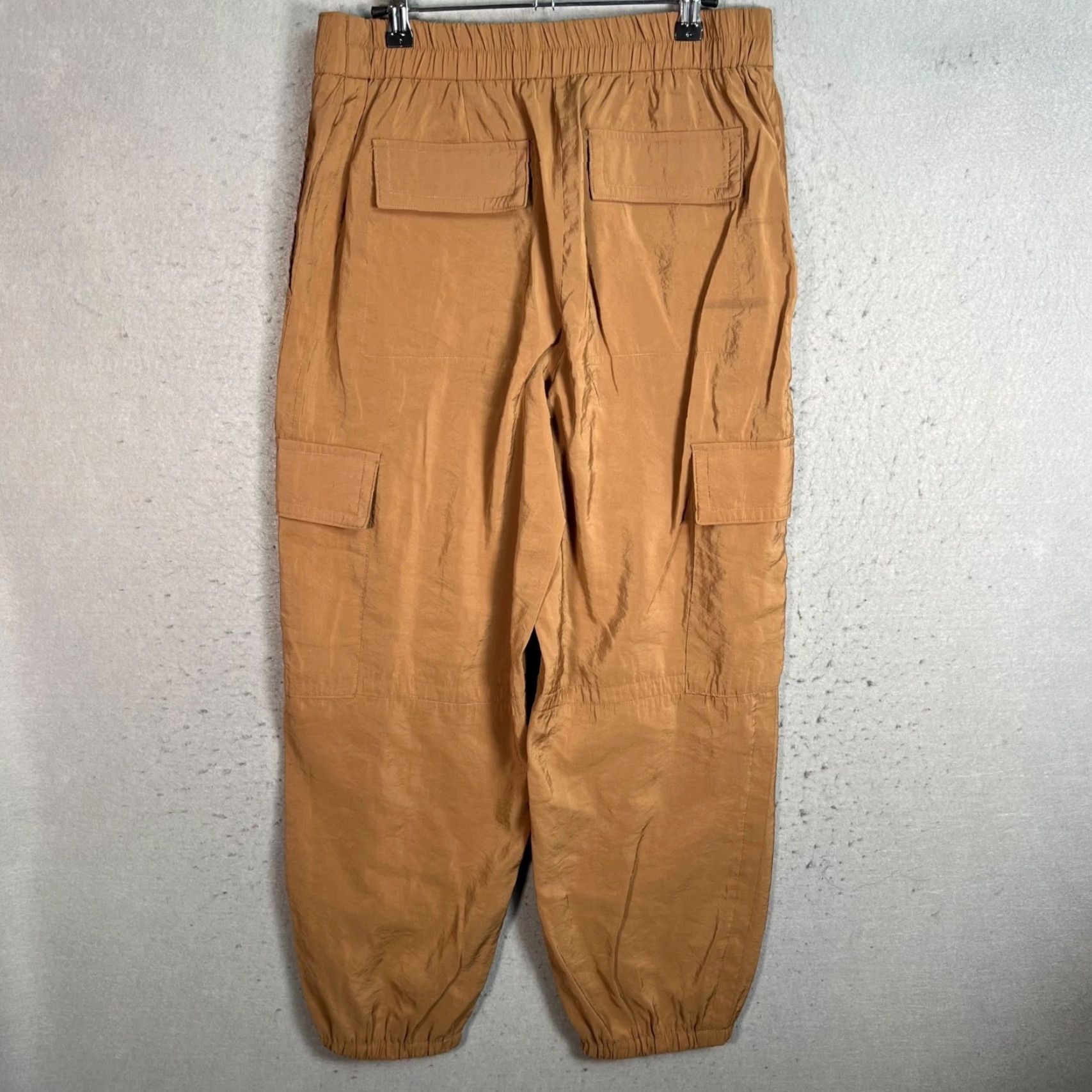 Vintage Maison D'Amélie Adult Womens Medium Brown Cargo Pants With Elastic Cuffs Size 32" / US 10 / IT 46 - 2 Thumbnail