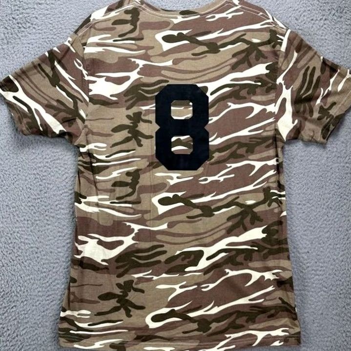 Anvil Anvil T-Shirt Mens Large Brown Woodland Camo Roosters Short Sleeve Tee NEW Size US L / EU 52-54 / 3 - 2 Thumbnail