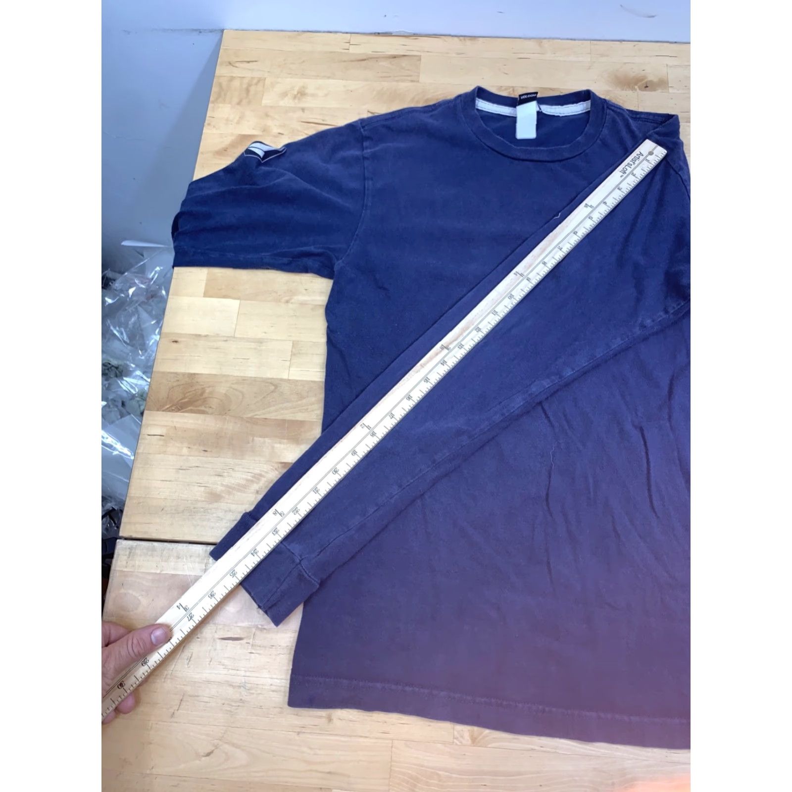 Volcom VINTAGE Volcom Long Sleeve Shirt Men S Blue Surf Y2K Grunge 90s Logo Size US S / EU 44-46 / 1 - 7 Thumbnail