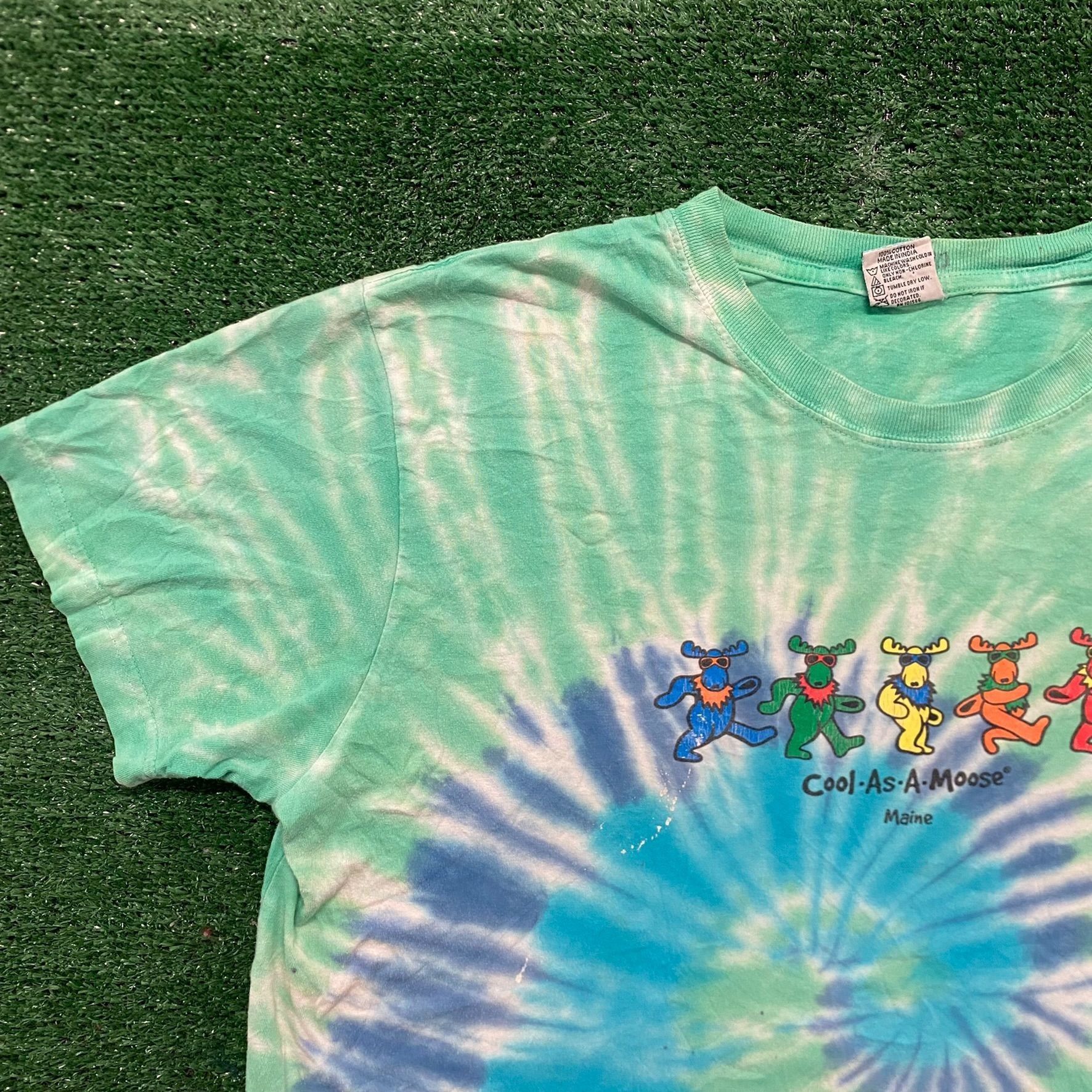 Grateful Dead Vintage Y2K Baggy Maine Moose Grateful Dead Tourist T-Shirt Size US L / EU 52-54 / 3 - 1 Thumbnail