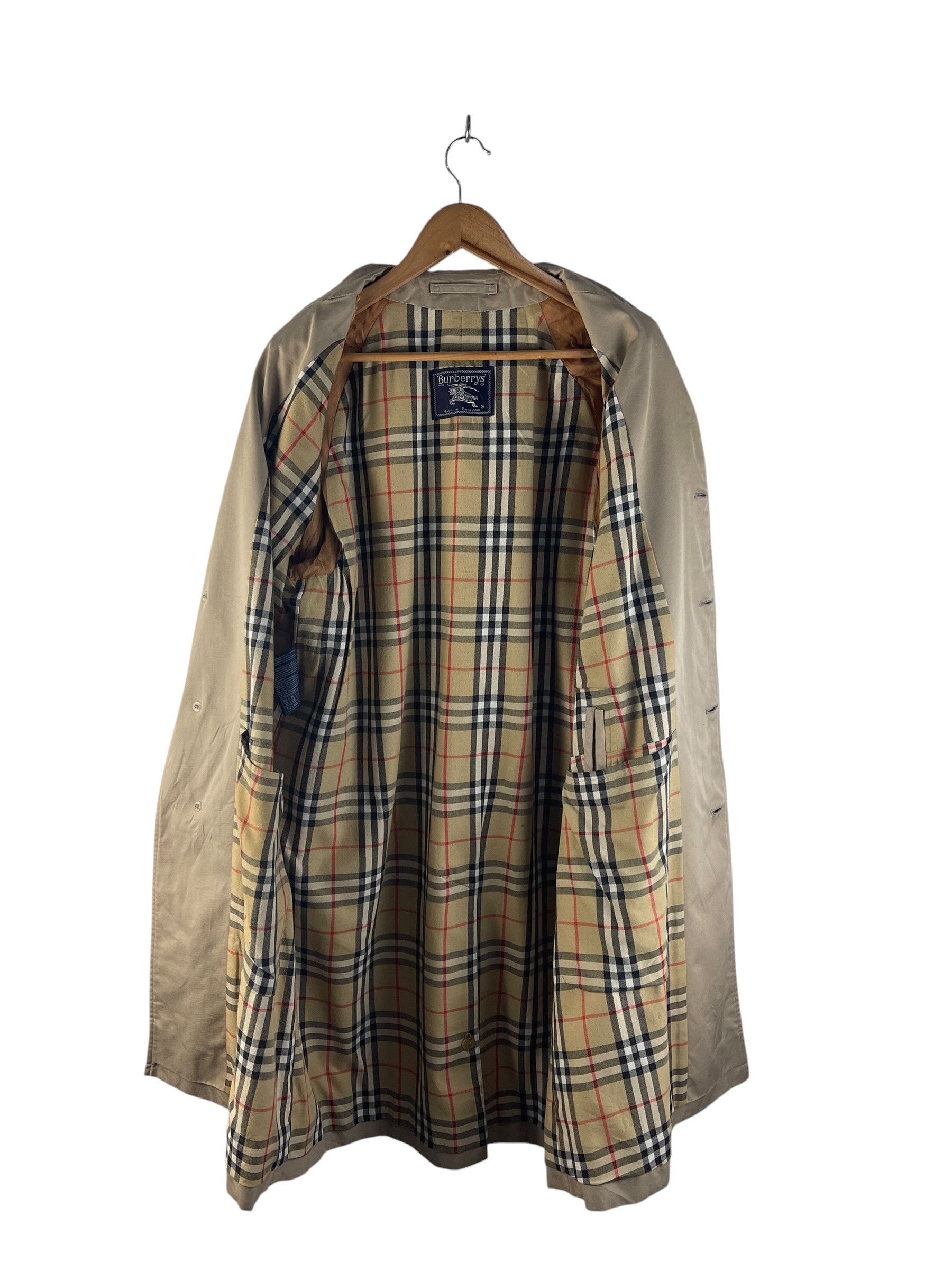 Burberry Vintage Burberrys London Piccadilly Car Coat Nova Check Size M / US 6-8 / IT 42-44 - 4 Thumbnail