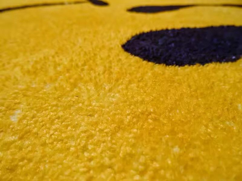 Handmade Smile Face Cartoon Bedroom Carpet Rug Size ONE SIZE - 4 Thumbnail