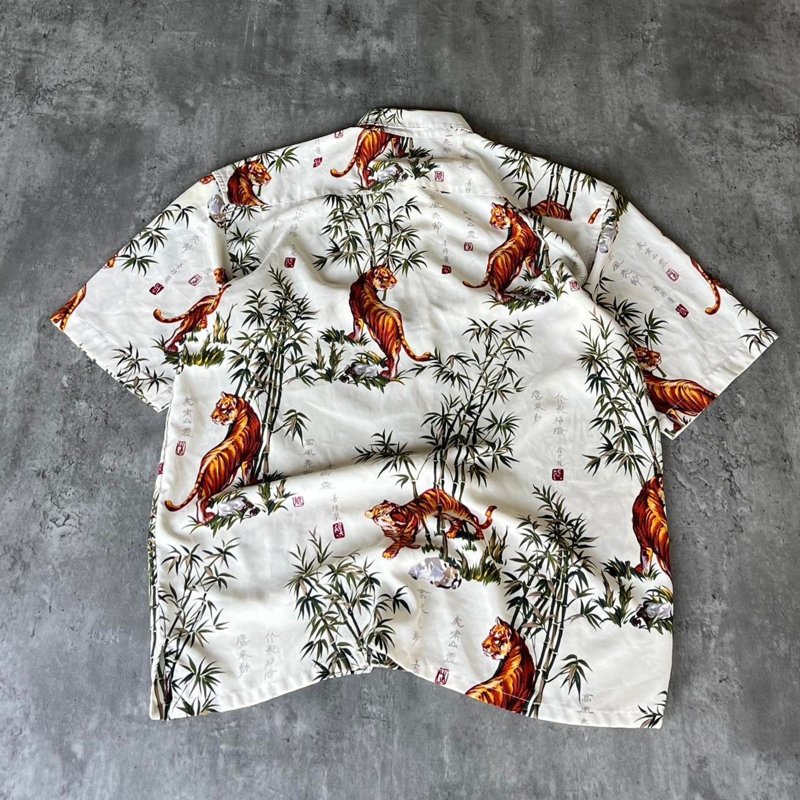 JNCO × Japanese Brand × Vintage Crazy Jnco Style Y2K Japanese Graphic All Over Print Shirt Size US L / EU 52-54 / 3 - 3 Thumbnail
