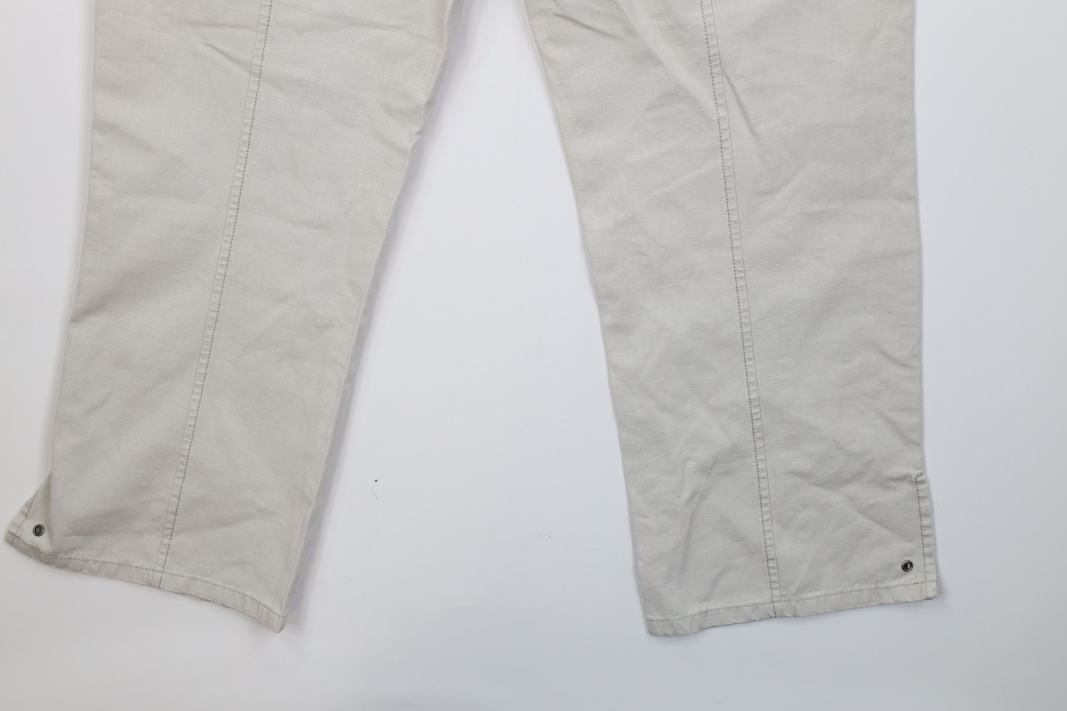 Calvin Klein Deadstock Vintage Y2K Calvin Klein Cropped Ripstop Pants Size 30" / US 8 / IT 44 - 13 Thumbnail