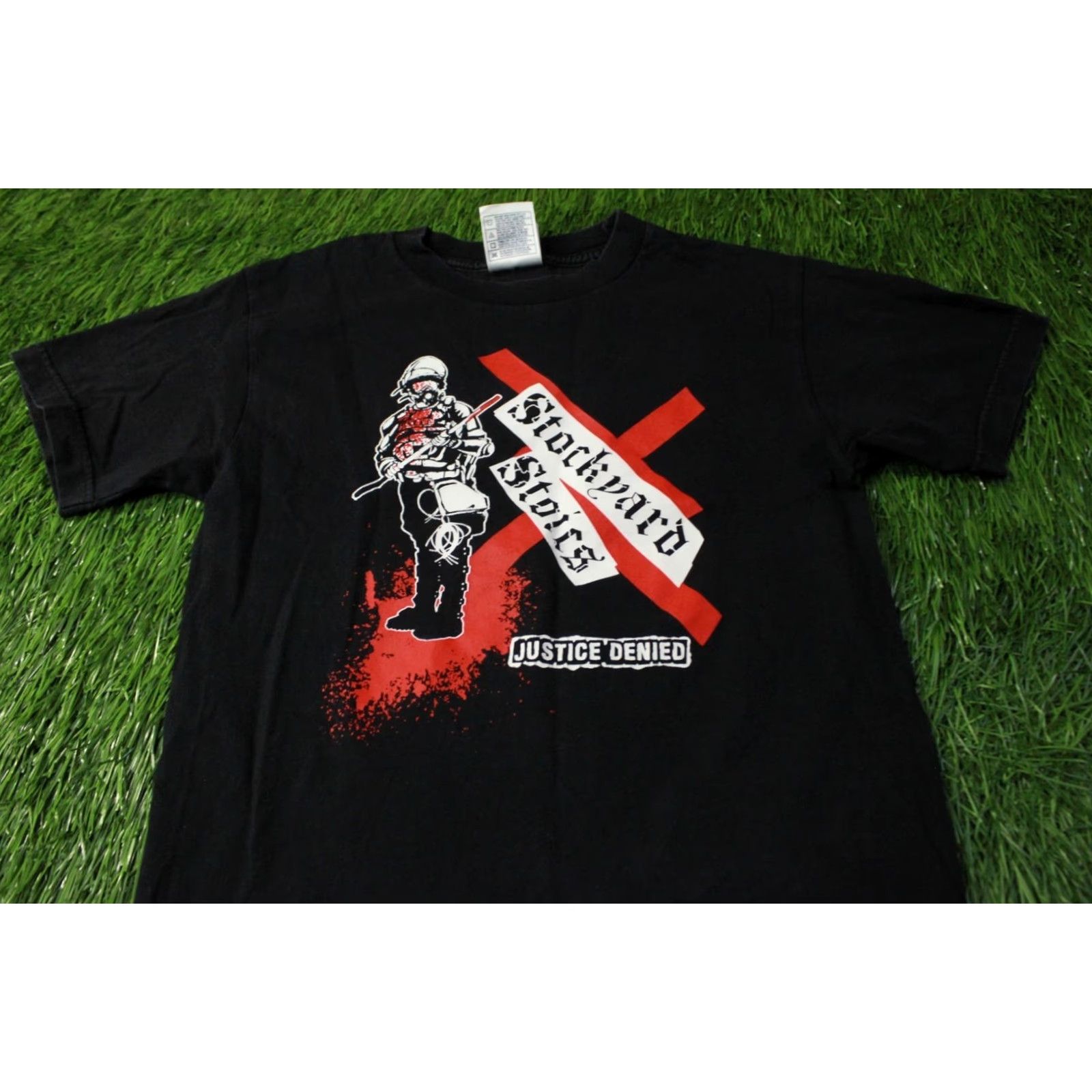 Stoic Stockyard Stoics Shirt Mens XS Black 2000s Vintage Alstyle Tee Punk Rock T-Shirt Large? Size US S / EU 44-46 / 1 - 2 Thumbnail