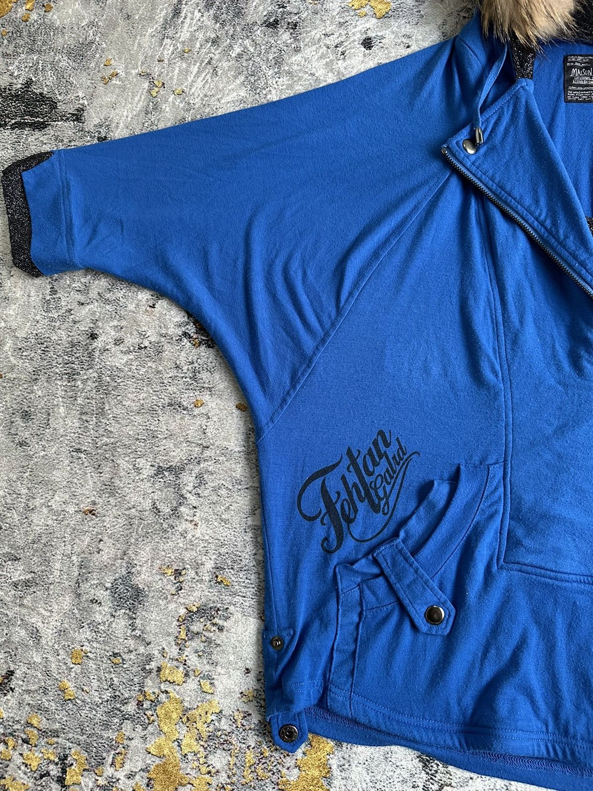 20471120 MAISON GILFY BIG SIZE FUR ZIP HOODIE ARCHIVE LGB STYLE Size XXL / US 16-18 / IT 52-54 - 5 Thumbnail
