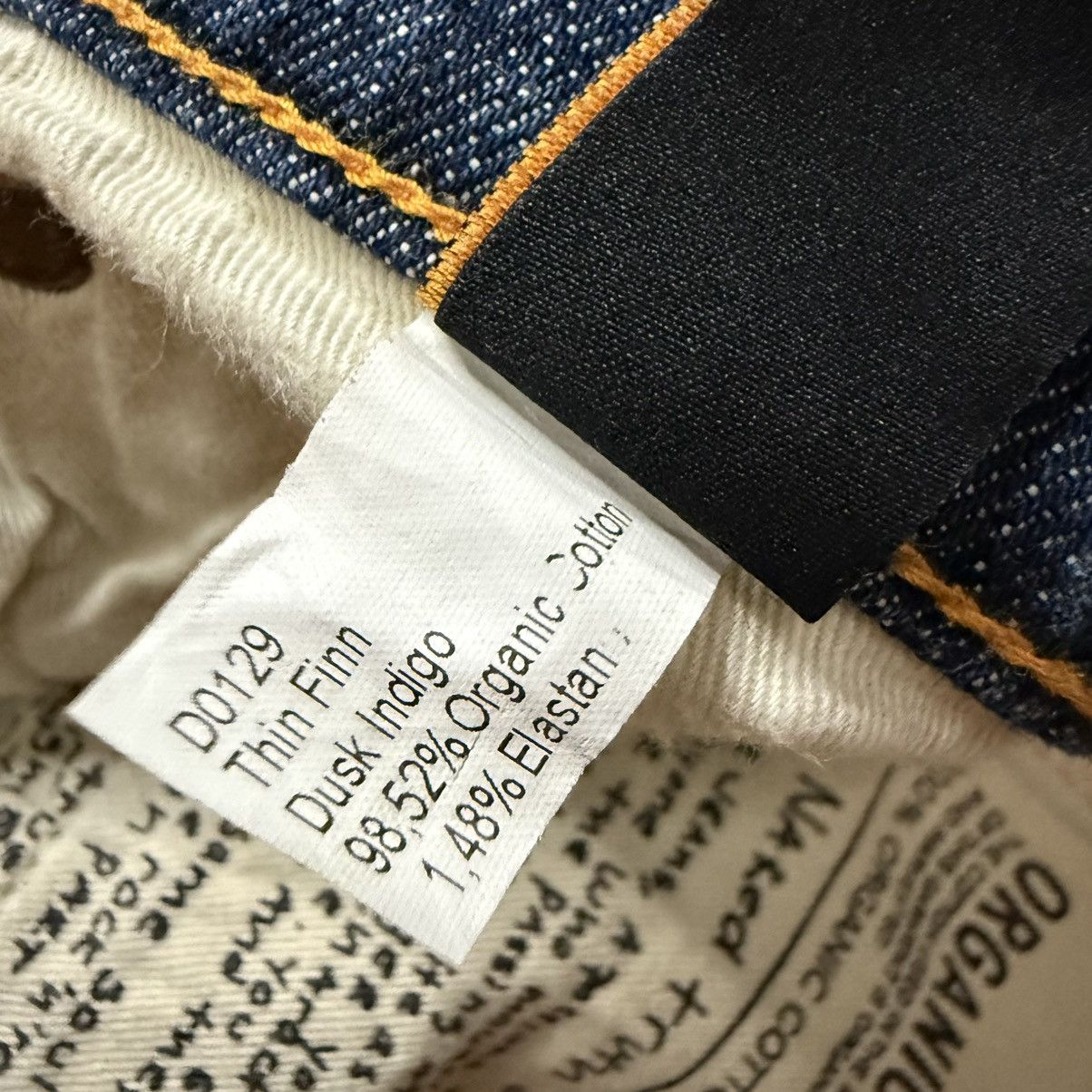 Japanese Brand 🔥🔥🇯🇵 Nudie Organic Dusk Indigo Seditionaries Jeans Size US 30 / EU 46 - 16 Thumbnail