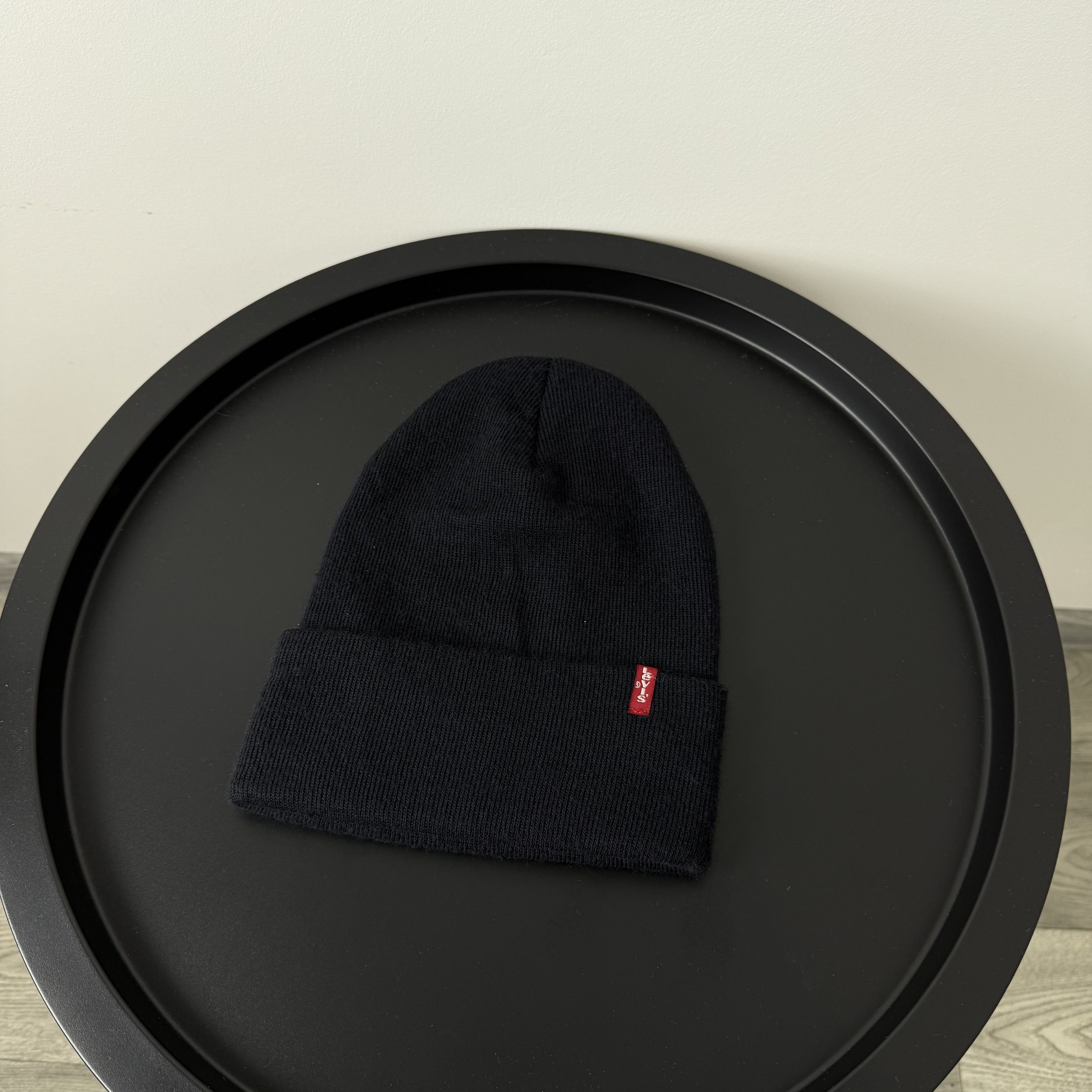 Levi's Vintage Levi's Black Beanie Winter Hat Size ONE SIZE - 1 Thumbnail