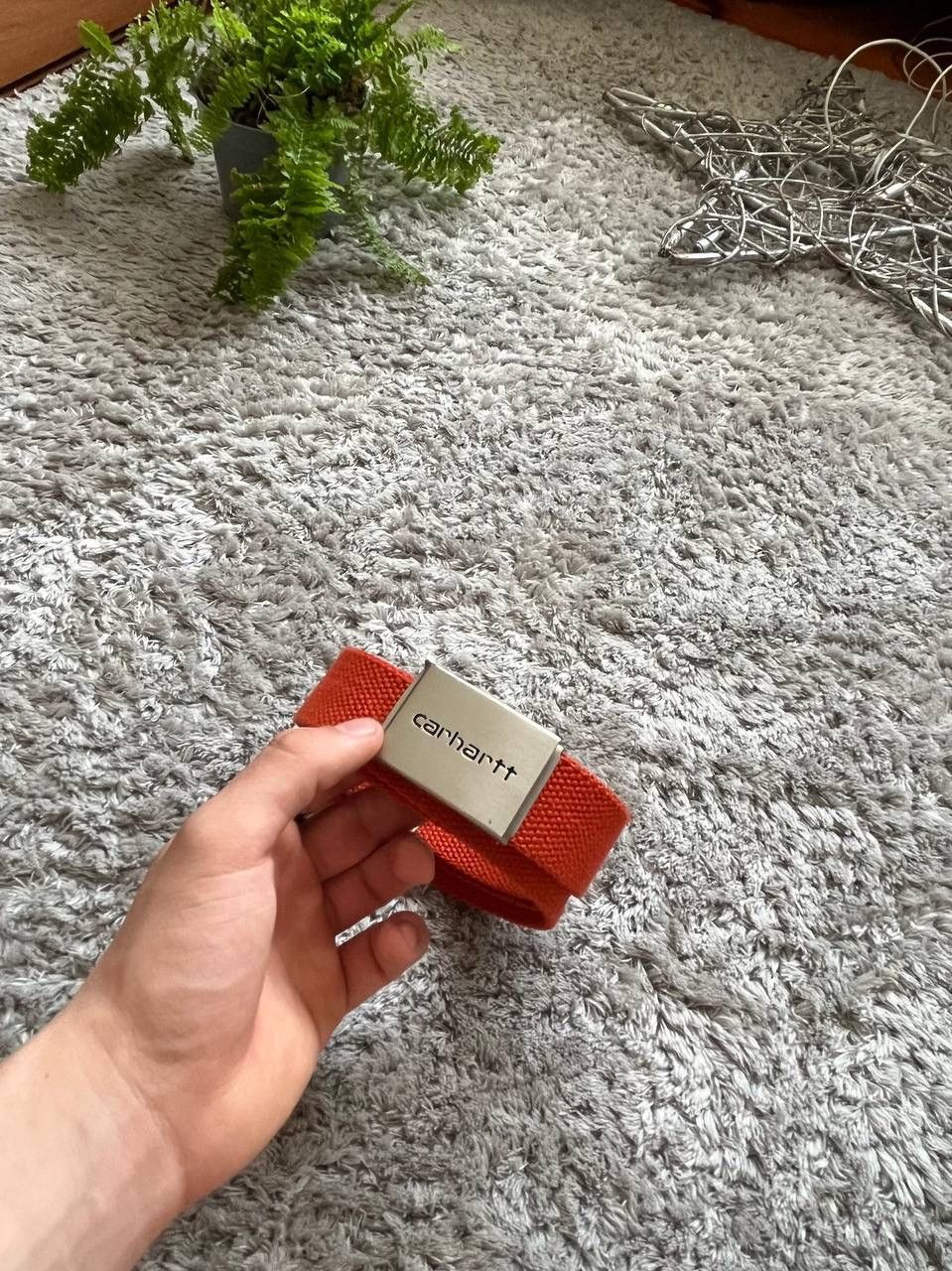 Carhartt × Vintage Carhartt Belt Streetwear Vintage Logo Rare Y2k 00s Size ONE SIZE - 8 Thumbnail