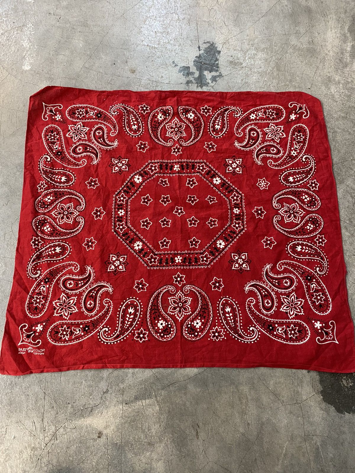 Vintage Bandana Vintage 50s/60s fast colour | Grailed