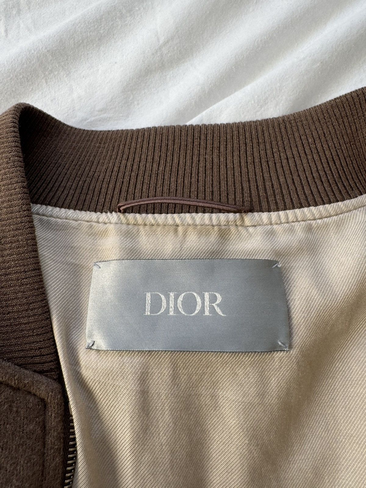 Dior Dior x Jack Kerouac Fall 22 Wool Patched Bomber Size US XXL / EU 58 / 5 - 17 Thumbnail