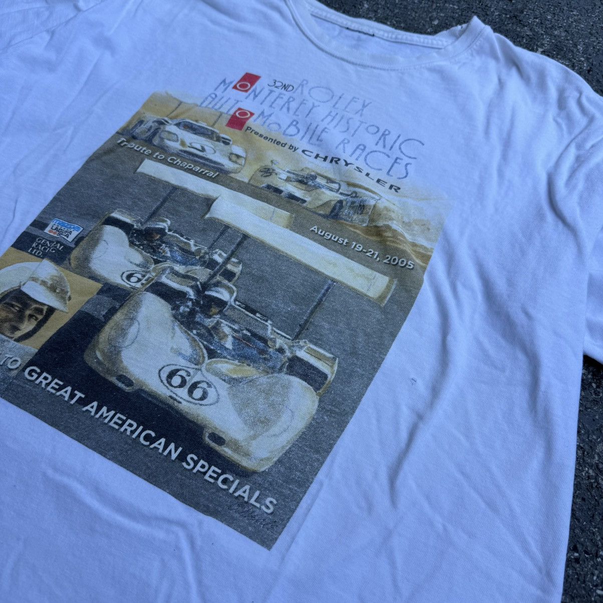 Other 2005 Chrysler vintage Rolex racing tee Size US XL / EU 56 / 4 - 2 Thumbnail