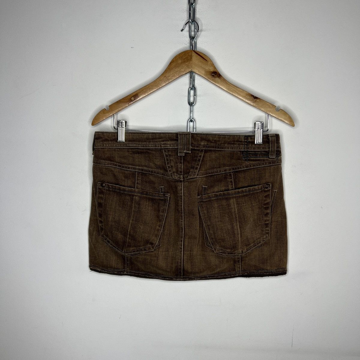 Japanese Brand × Marithe + Francois Girbaud × Vintage Vintage Marithe Francois Girbaud Japanese Brand Skirt Denim Size 27" / US 4 / IT 40 - 4 Thumbnail