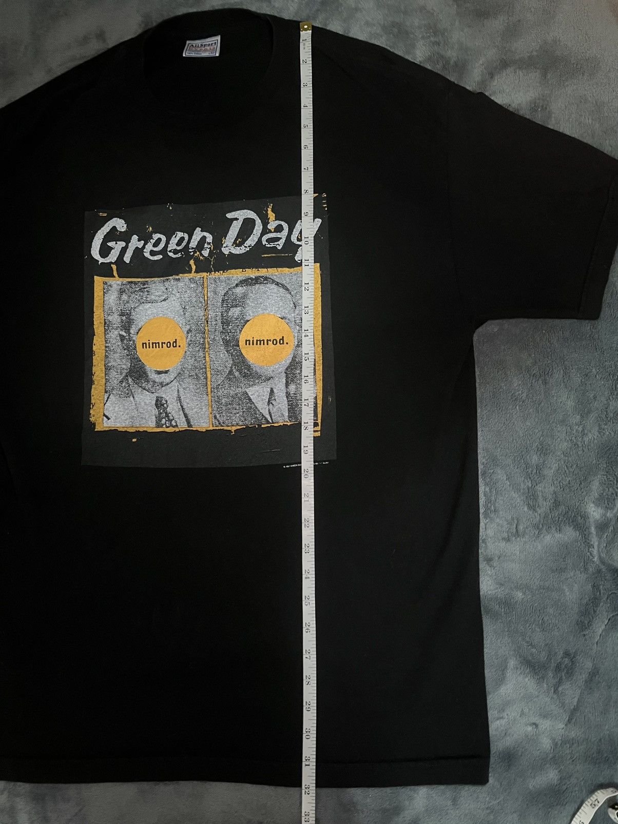Vintage VTG.Green Day Nimrod 1997's Tour. Size US L / EU 52-54 / 3 - 11 Thumbnail
