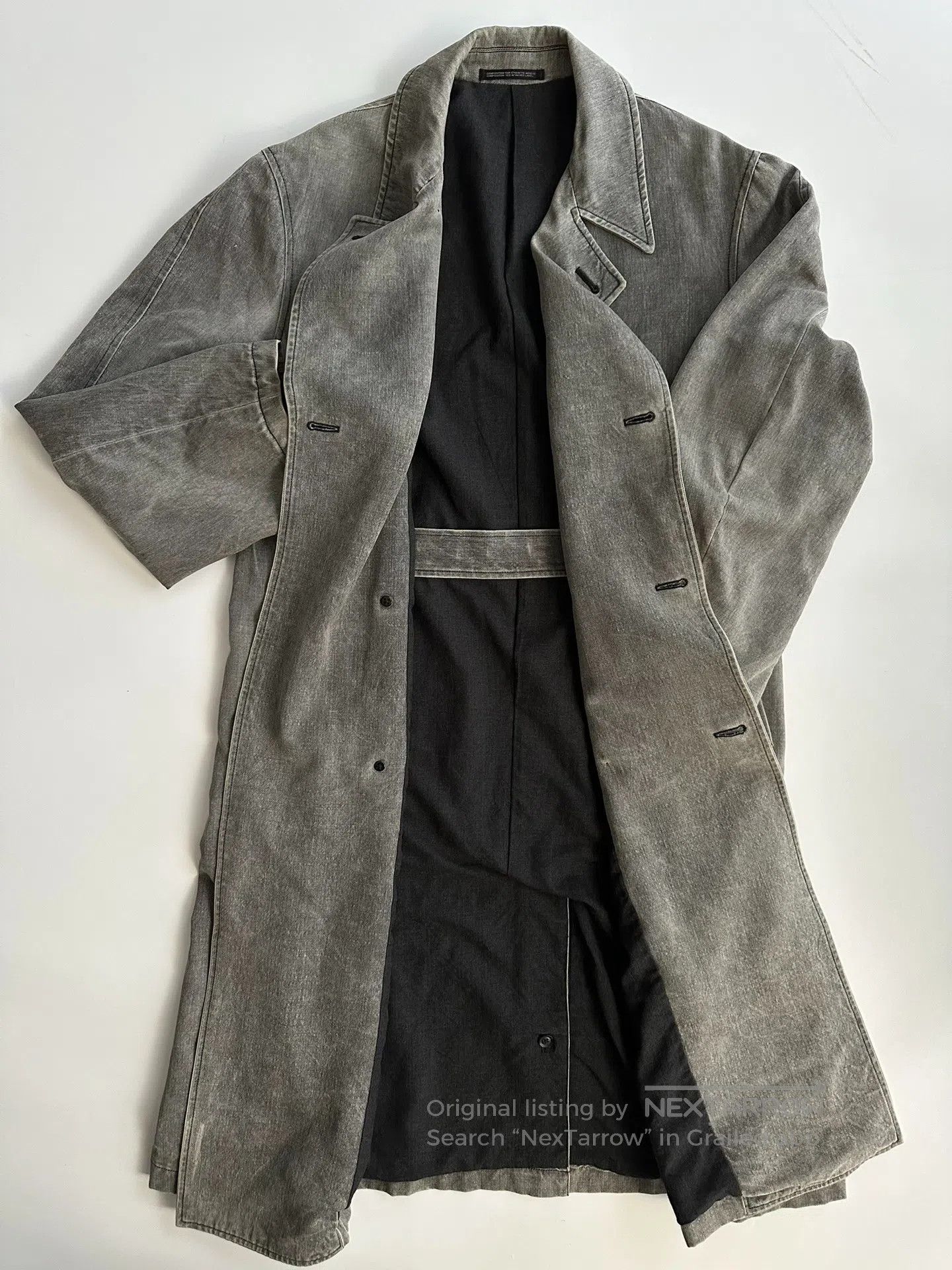 Yohji Yamamoto YOHJI YAMAMOTO Red-label wool coat| Size US M / EU 48-50 / 2 - 3 Thumbnail
