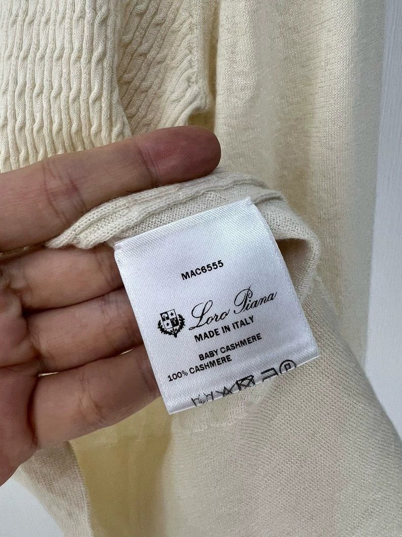 Loro Piana LORO PIANA Small cashmere jacquard shirt Size S / US 4 / IT 40 - 3 Thumbnail