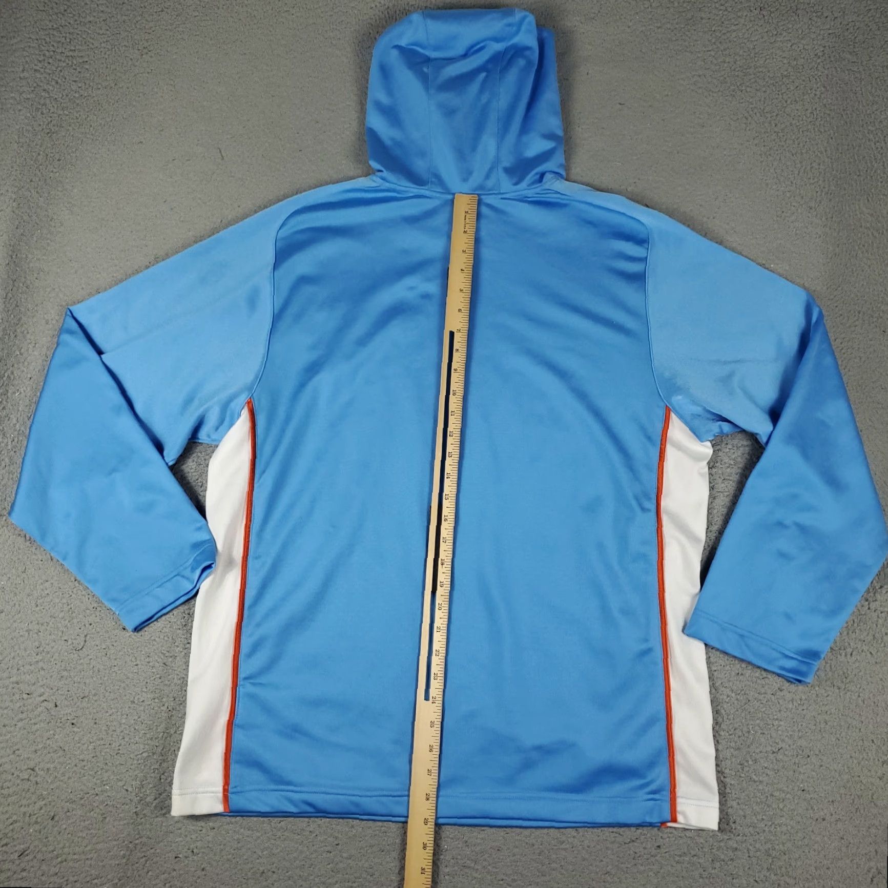 Nike VINTAGE Nike Hoodie Mens Large Blue Nike Sweatshirt Hoodie Lightweight Swoosh Logo All Seasons Hooded Pockets Mens Size US L / EU 52-54 / 3 - 5 Thumbnail