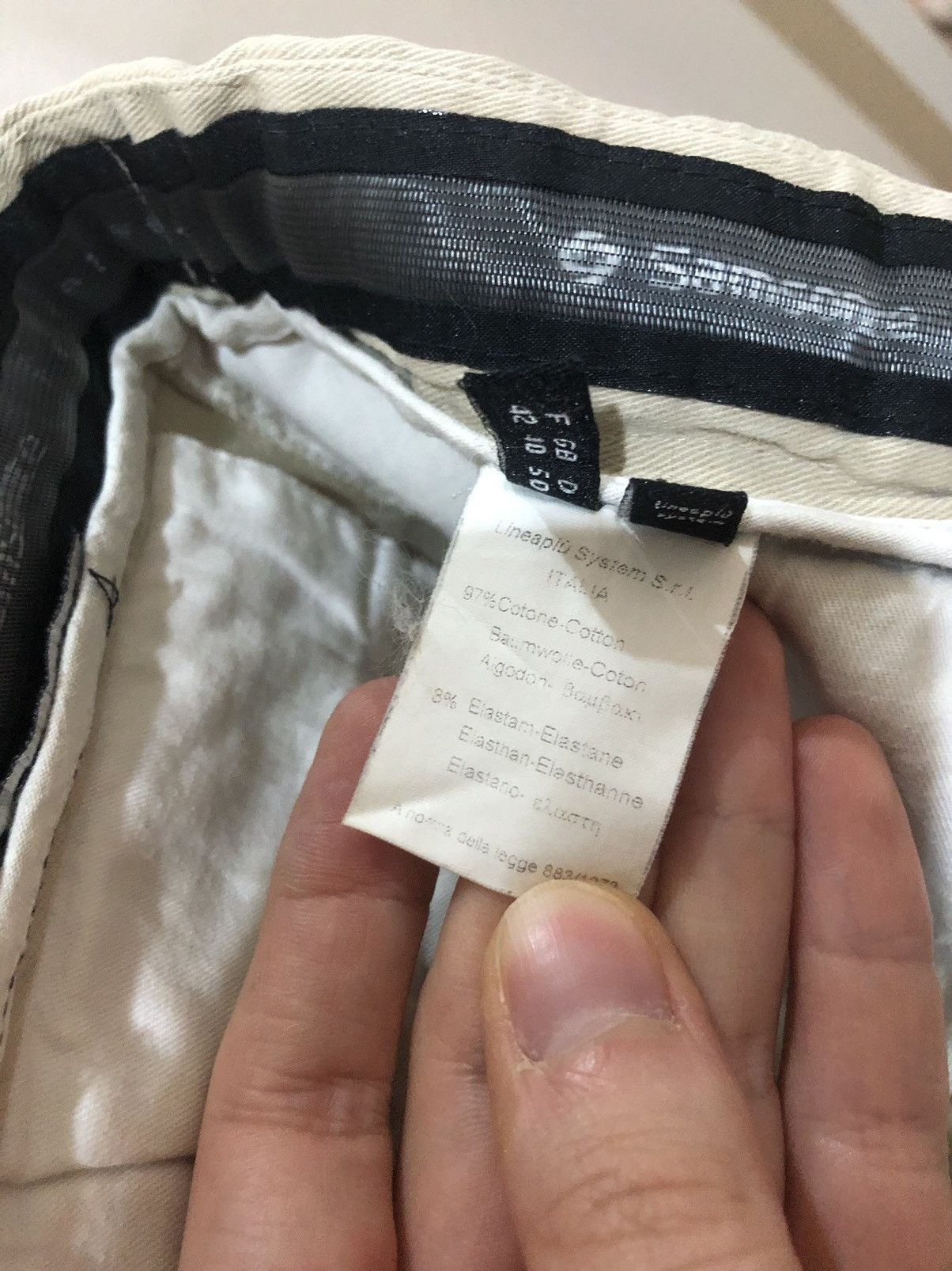 Neil Barrett × Samsonite Sansonite Travel Wear Collection beige pants Size US 32 / EU 48 - 6 Thumbnail