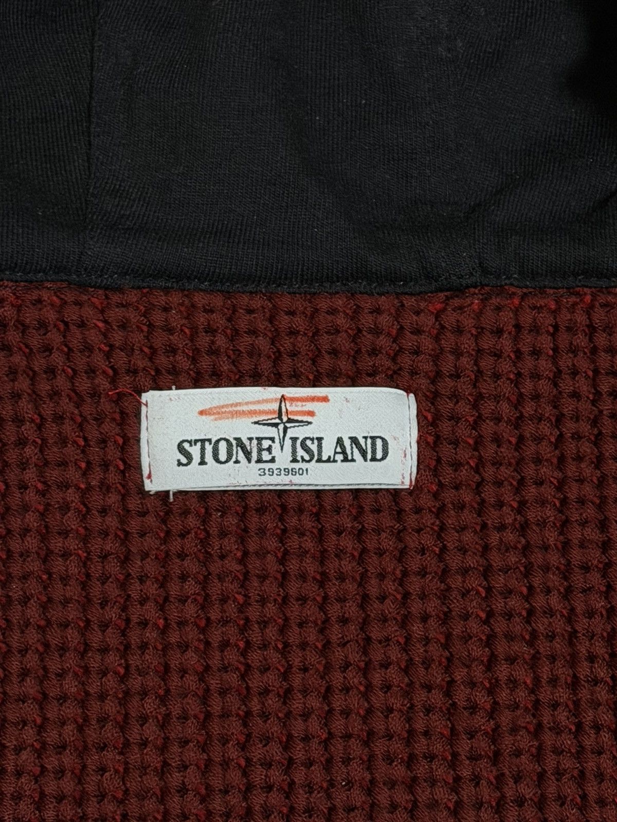Stone Island 🔥Rare Stone Island Thick President Knit Zipped Hoodie/Jacket Size US XL / EU 56 / 4 - 15 Thumbnail