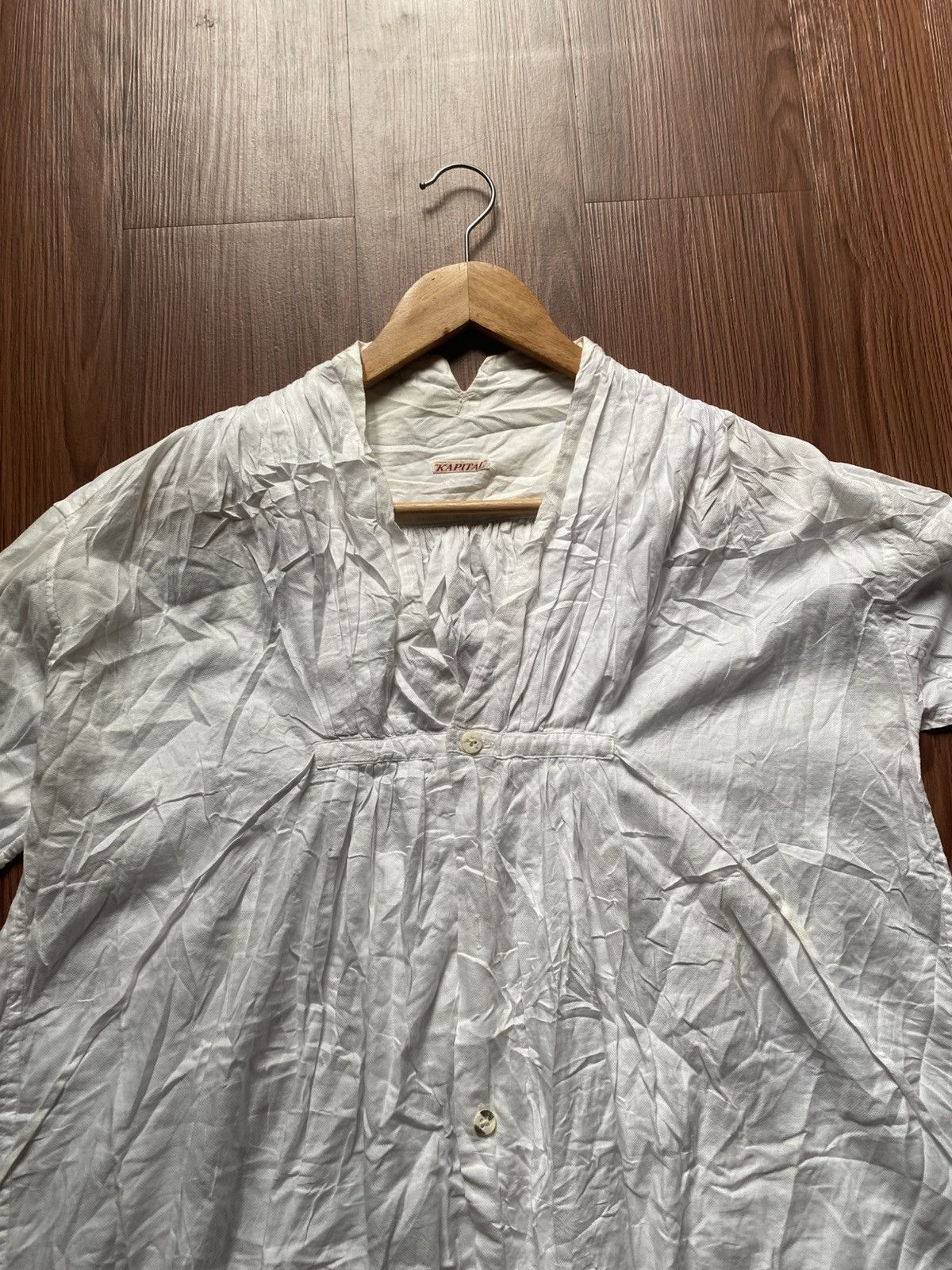Kapital Kapital pleated blouse Size L / US 10 / IT 46 - 5 Thumbnail