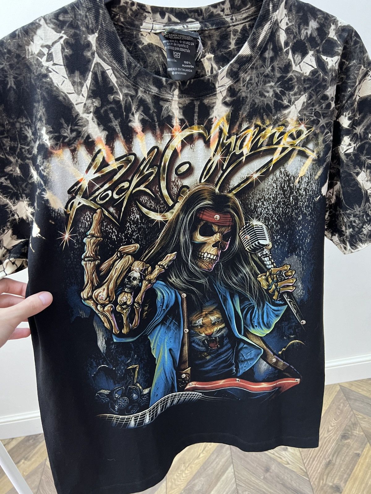 Other Vintage 90s Survivors Rock of Ages Skeleton Band T-Shirt Size US M / EU 48-50 / 2 - 7 Thumbnail