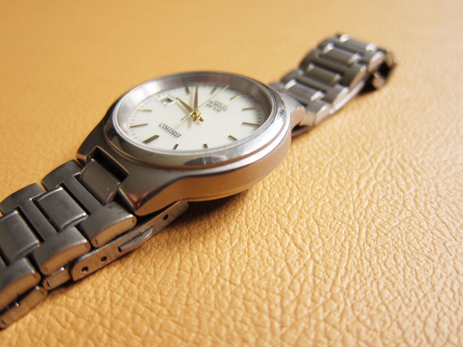 Other SEIKO V145-0D60 Solar Titanium Full Dial Lume Watch (JAPAN) Size ONE SIZE - 8 Thumbnail