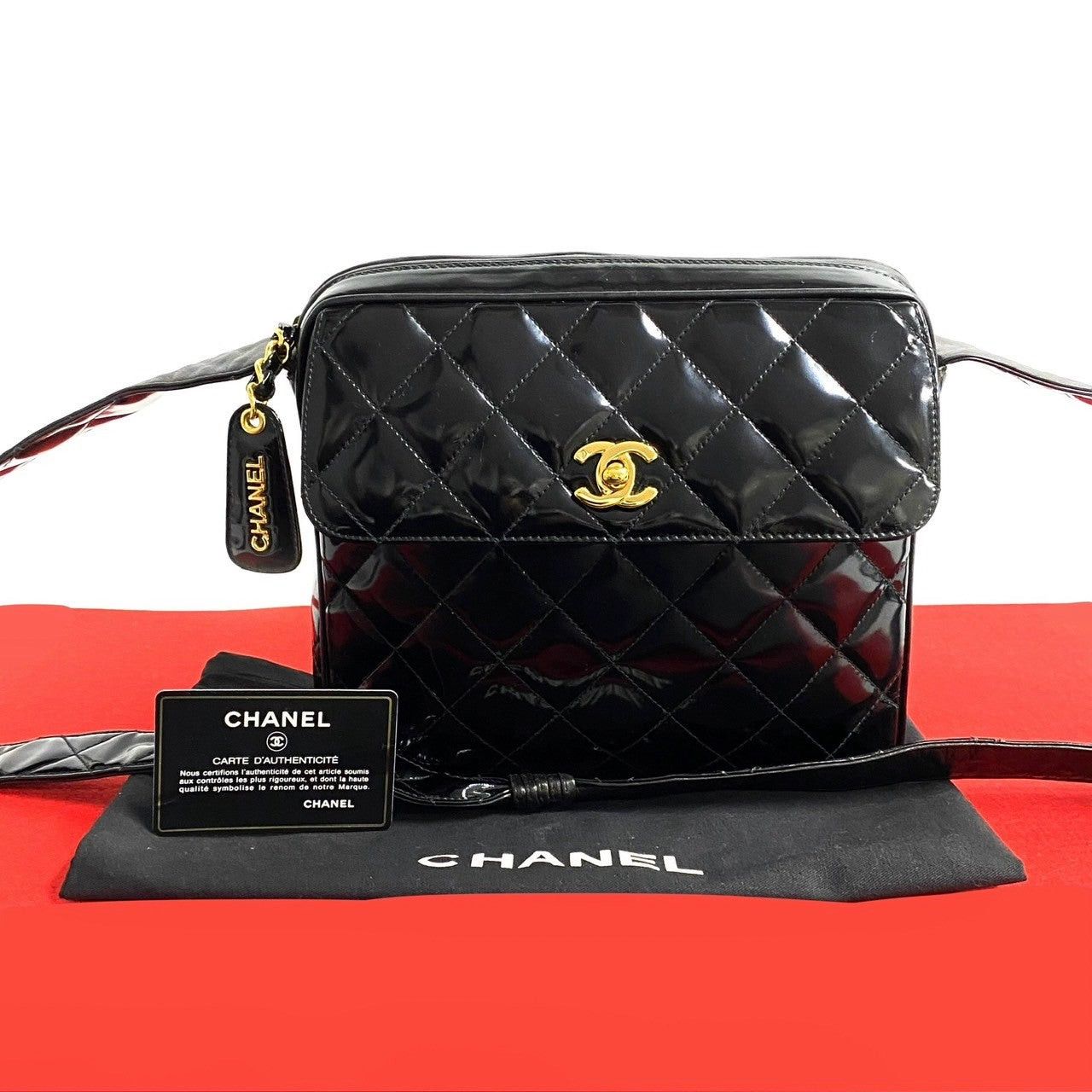 Chanel Chanel Shoulder Bag Black Leather Size ONE SIZE - 1 Thumbnail