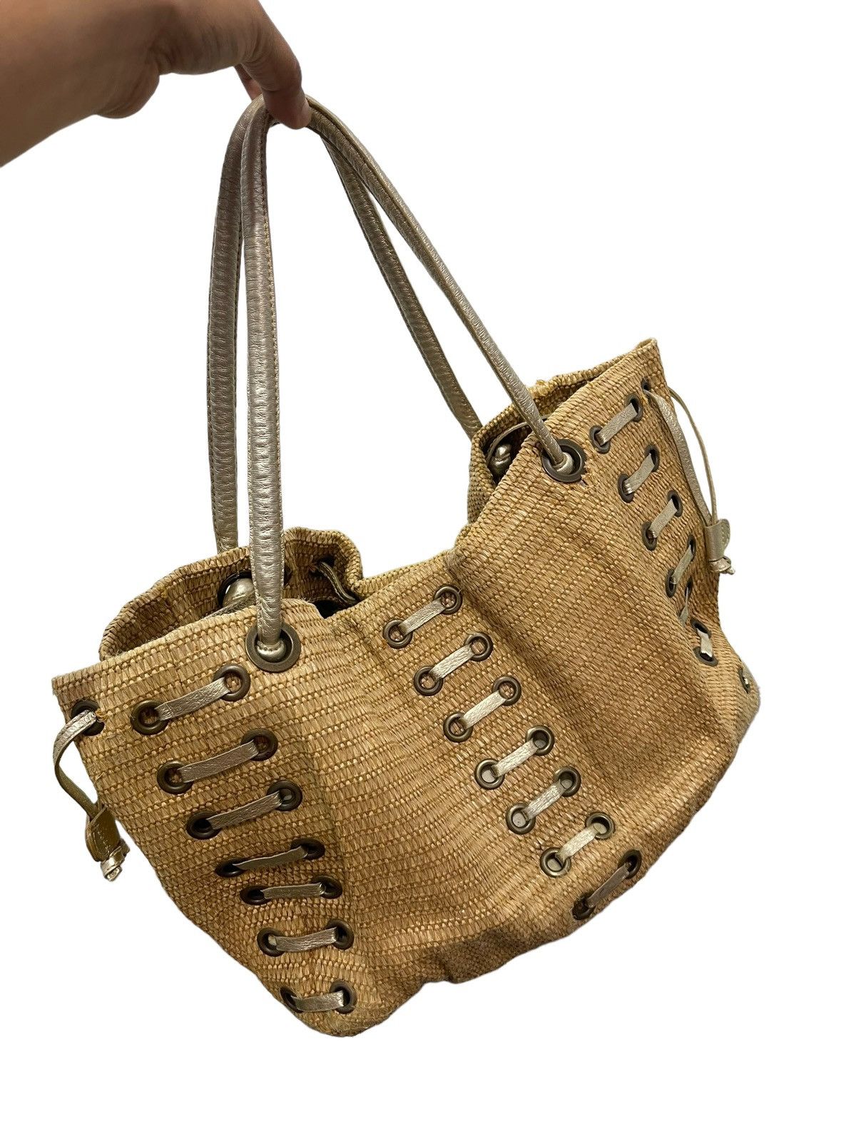 Japanese Brand Fibers Leather Serpui Marie Handmade Shoulder Bag 5🟩 Size ONE SIZE - 2 Thumbnail