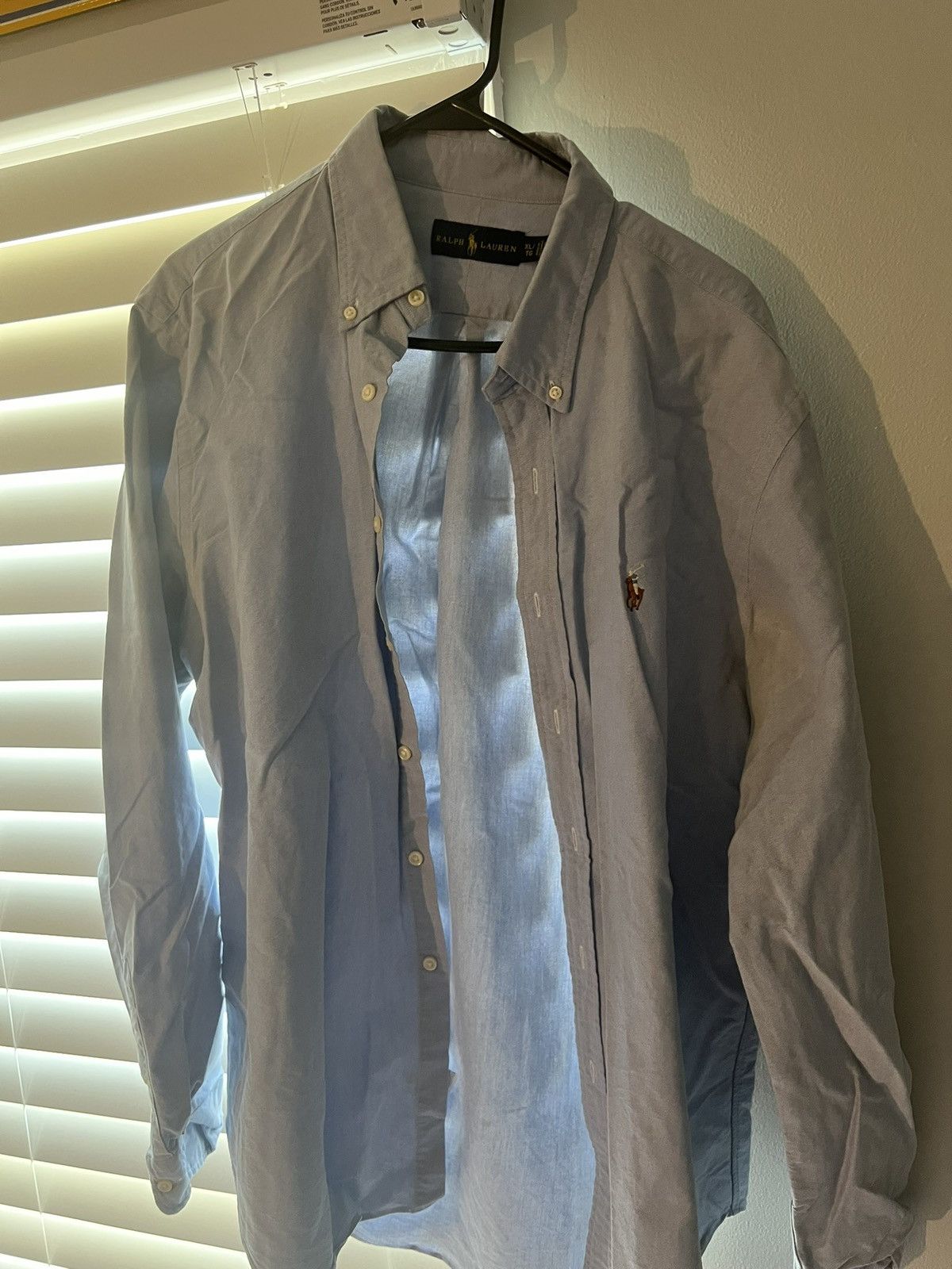 Polo Ralph Lauren Blue Ralph Lauren Button Up Shirt Size US XL / EU 56 / 4 - 1 Thumbnail