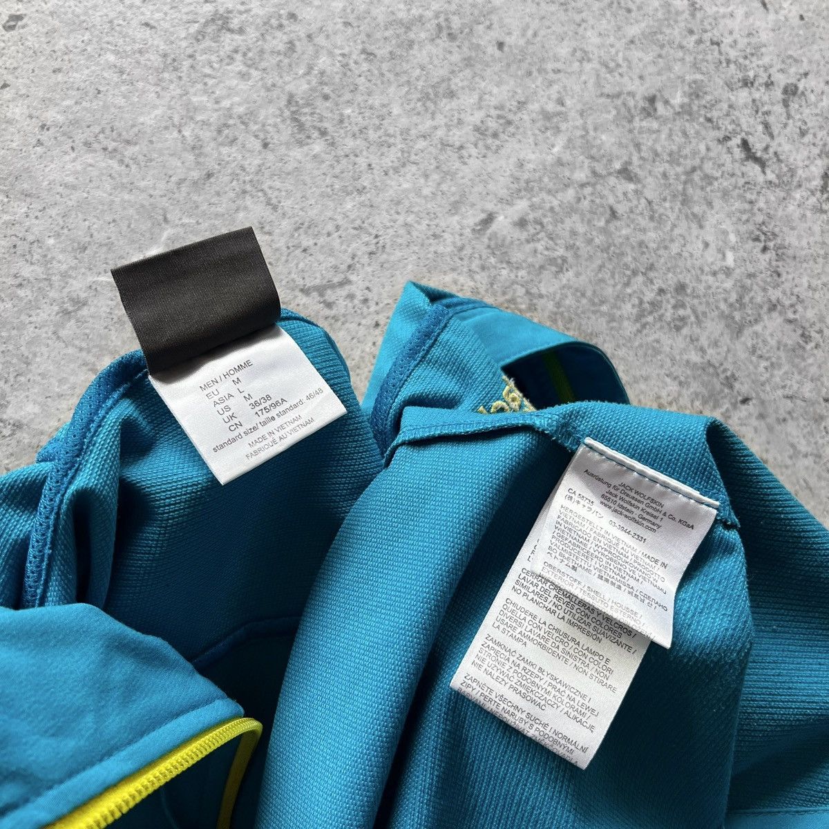 Jack Wolfskin Jack Wolfskin Blue Long Sleeve Full Zip Jacket Flex Shield Size US M / EU 48-50 / 2 - 8 Thumbnail