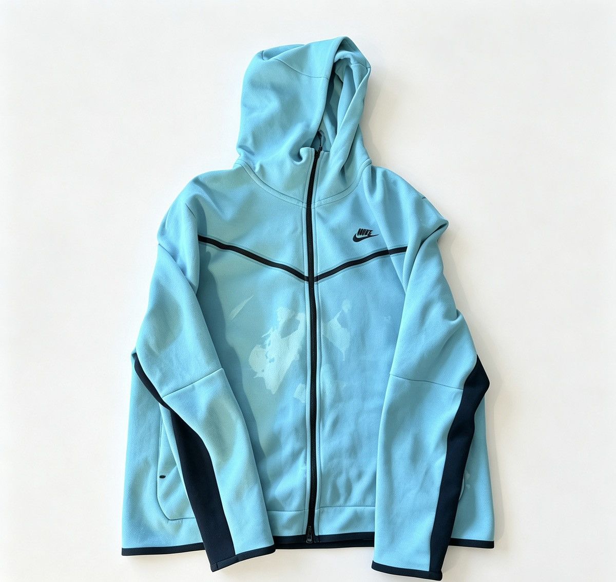 Nike Nike Sportswear Tech Fleece Hoodie & Joggers Set Washed Teal Size US XL / EU 56 / 4 - 2 Thumbnail