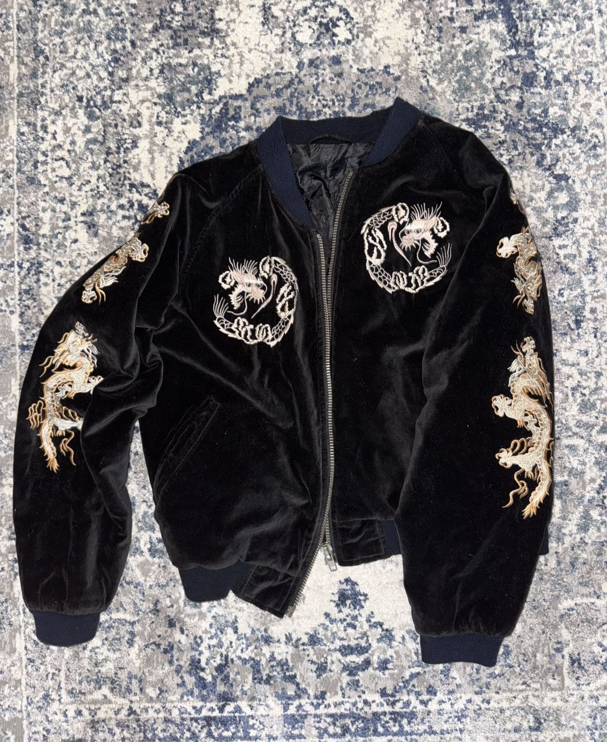 Japanese Style Velour Jacket