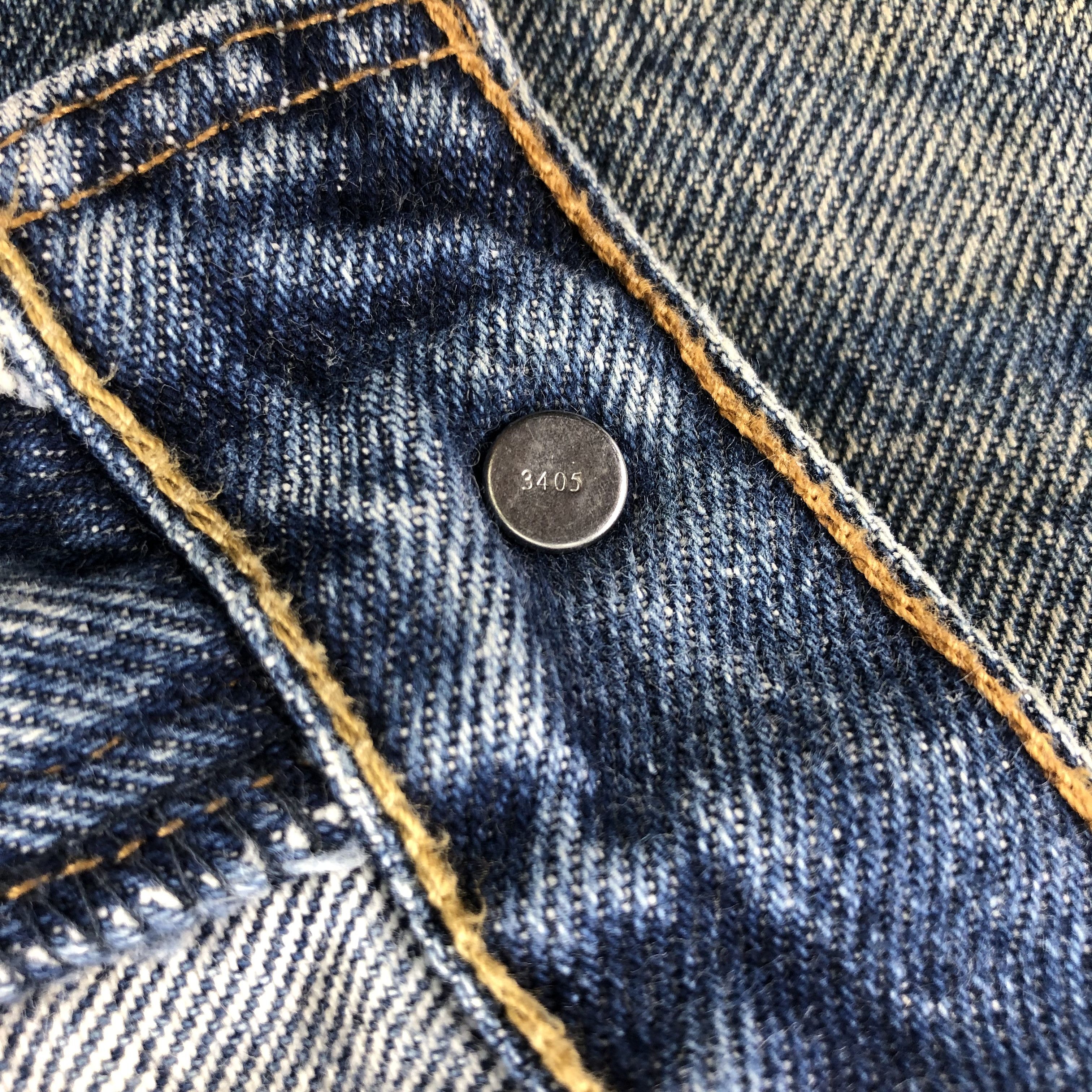Levi's Vintage Levis 505 Jeans Rusty Wash Denim KJ1096 Size US 34 / EU 50 - 11 Thumbnail
