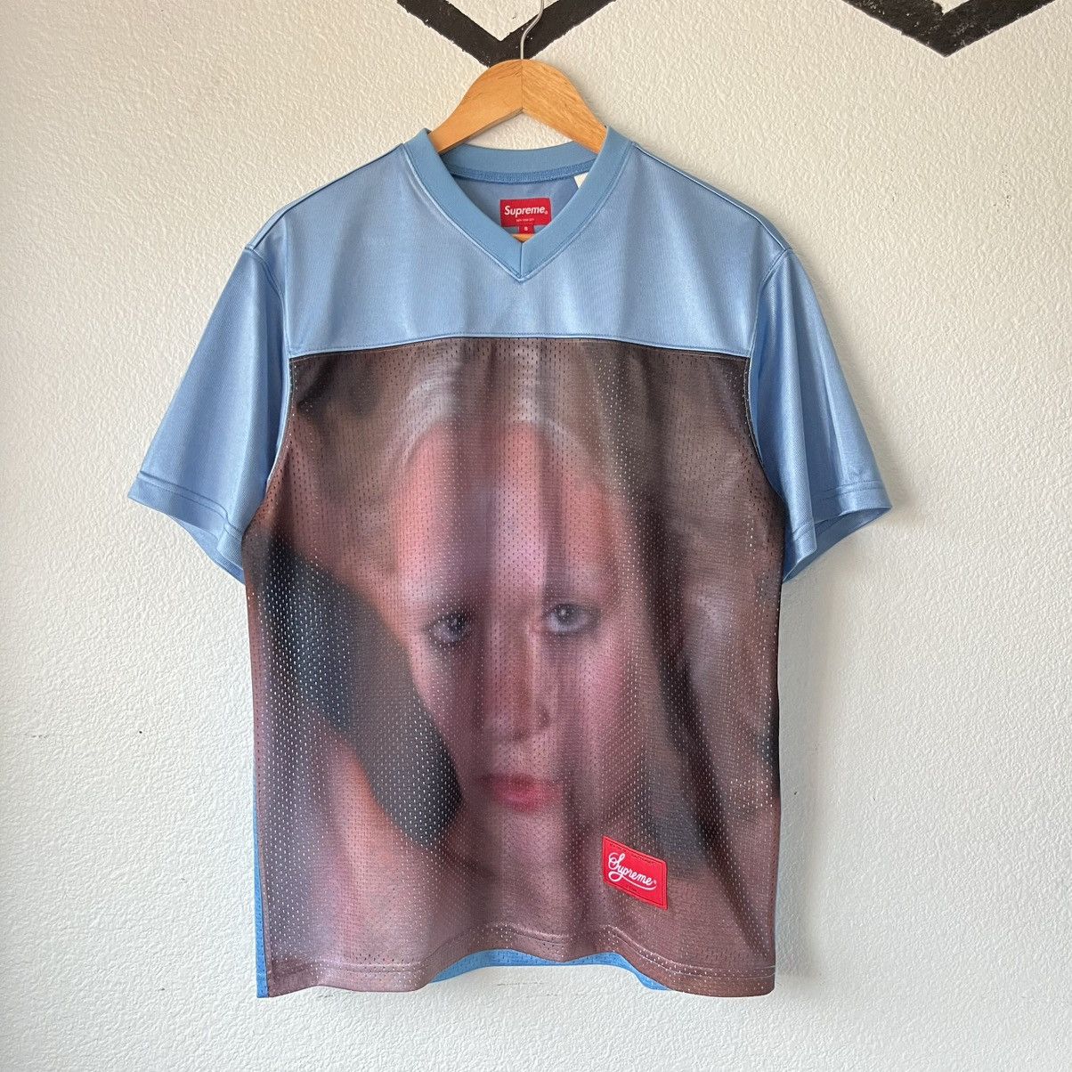 Supreme Supreme Gummo Football Top Jersey Silver | Grailed