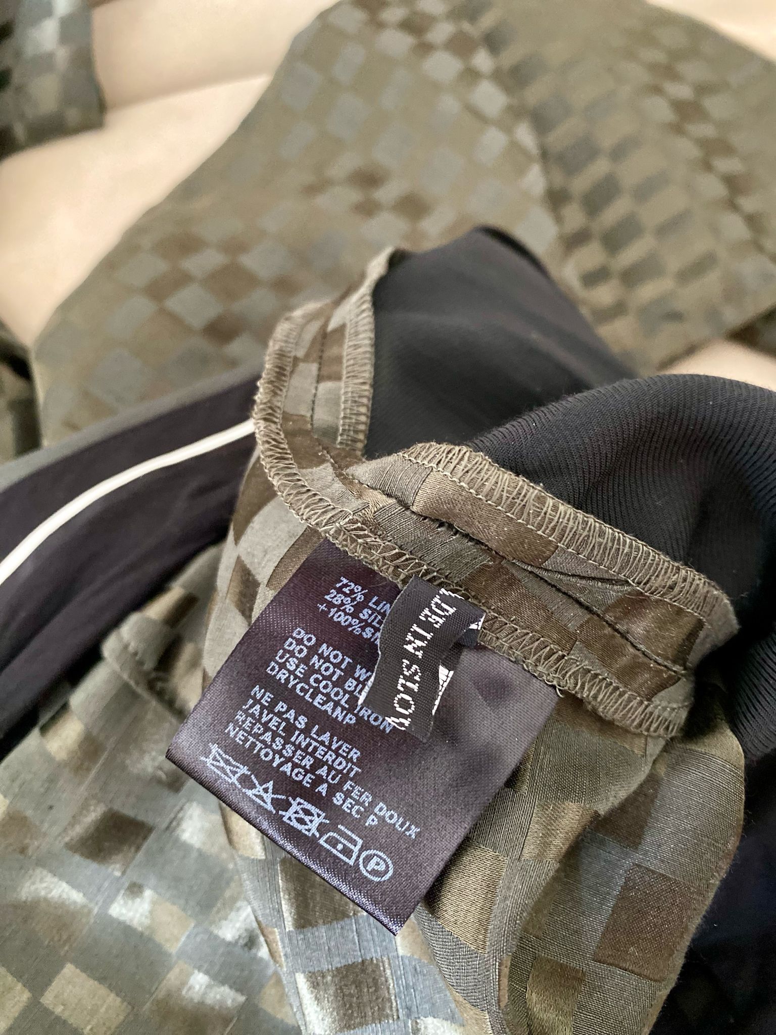 Haider Ackermann Haider Ackermann - SS21 Green Checked Jacquard Trousers Size US 34 / EU 50 - 4 Thumbnail