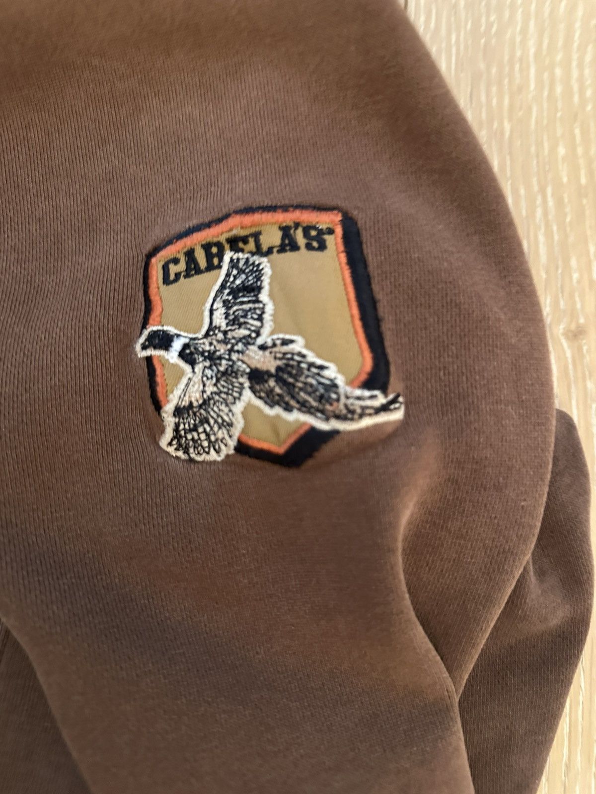 Other Cabelas 1961 Distressed Brown Hoodie Size US XL / EU 56 / 4 - 3 Thumbnail