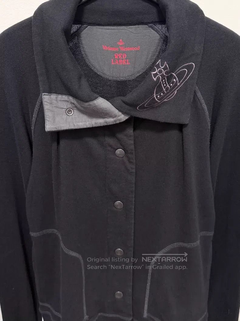 Vivienne Westwood Vivienne Westwood Witch Graphic Embroidered Sweatshirt Jac Size M / US 6-8 / IT 42-44 - 3 Thumbnail