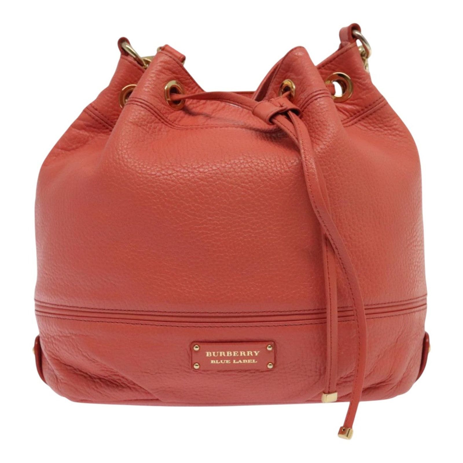 Burberry Pink Leather Blue Label