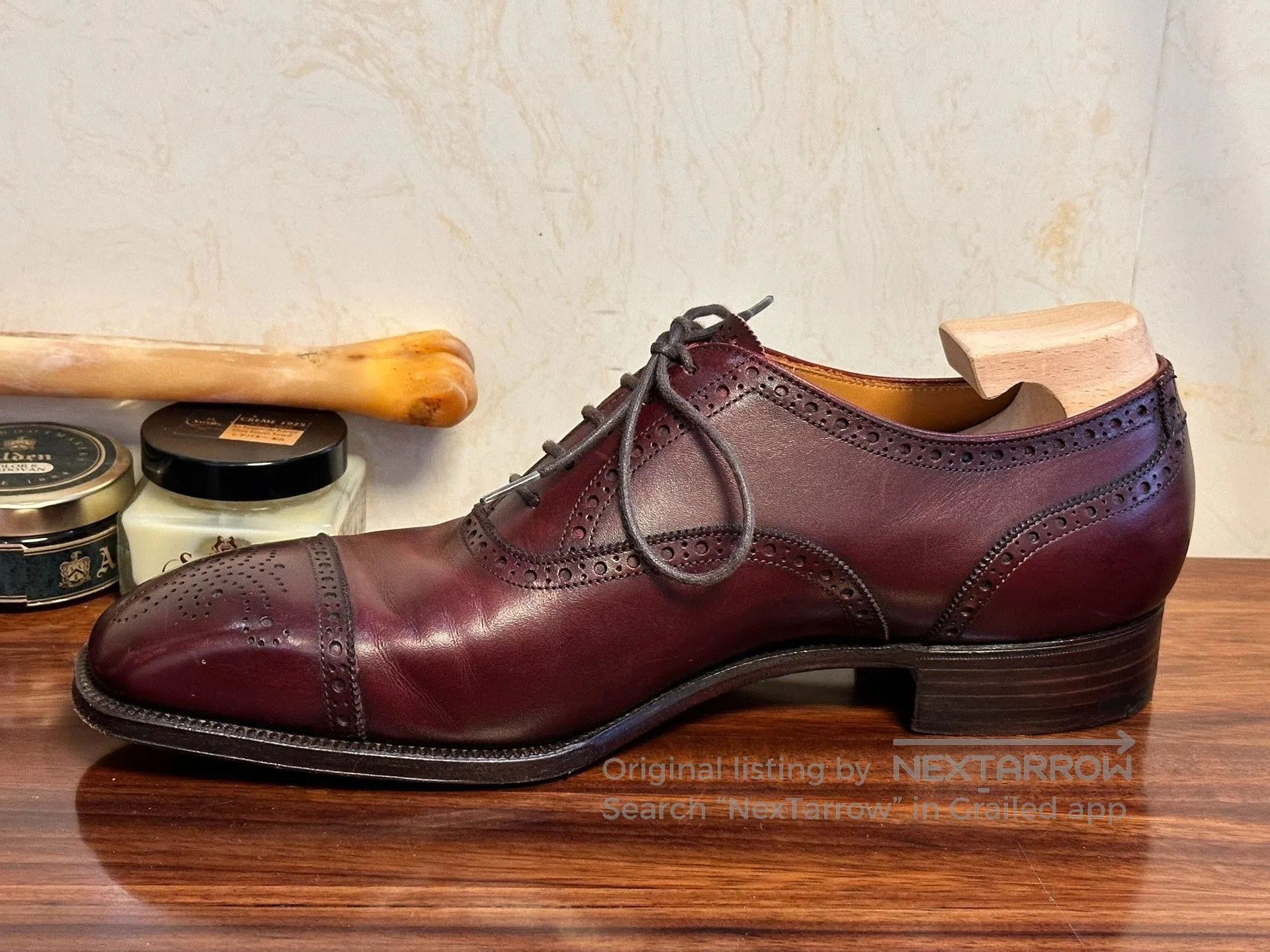 Vintage JIMJUN Oxford Dress Shoes. Size US 9.5 / EU 42-43 - 4 Thumbnail