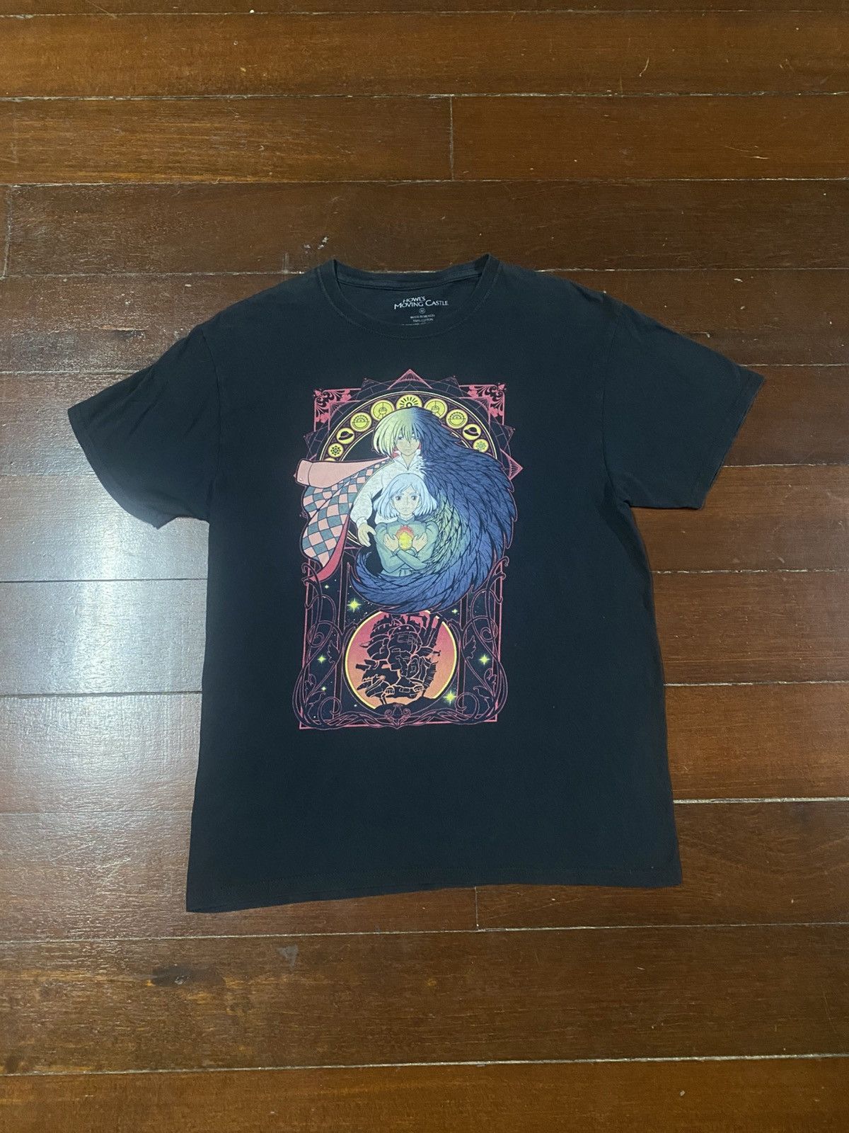 Anime Howl’s Moving Castle ghibli anime manga tee Size US M / EU 48-50 / 2 - 1 Thumbnail