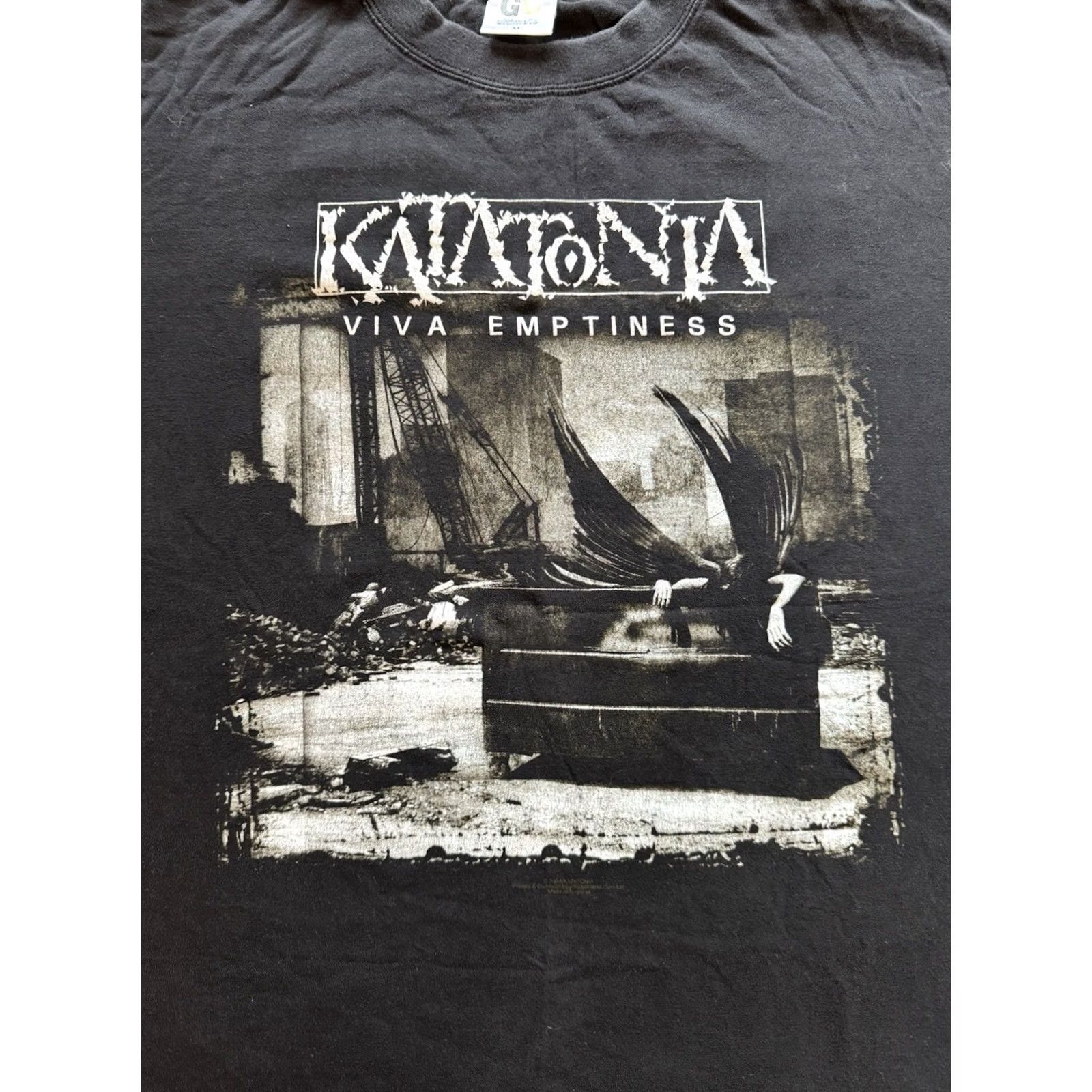 Vintage VINTAGE Katatonia T Shirt XL Band Metal Viva Emptiness 2004 Opeth Dream Theater Men Size US XL / EU 56 / 4 - 2 Thumbnail