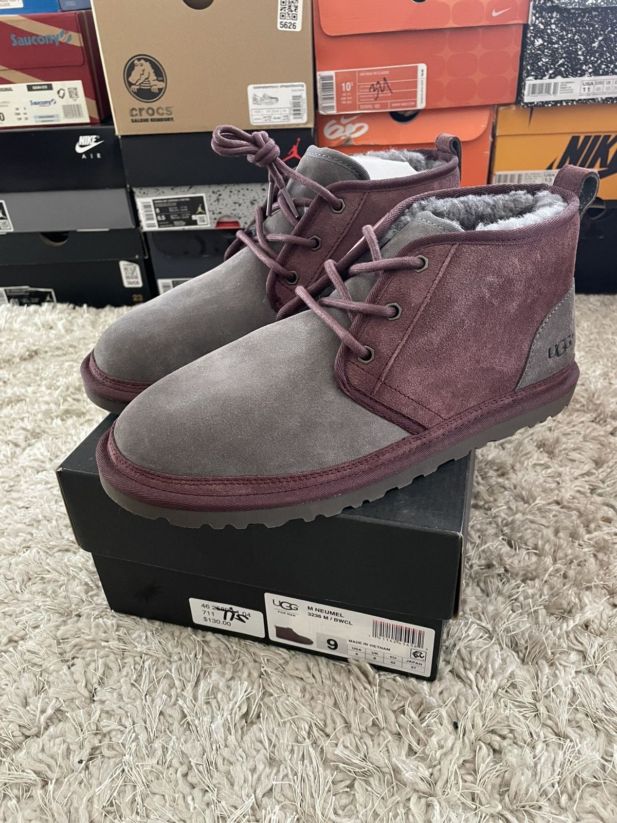 Ugg Uggs burgandy & ash black Size US 9 / EU 42 - 1 Thumbnail