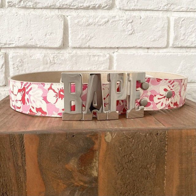 Bape BAPE Aloha camo pink leather belt a bathing ape NIGO Size ONE SIZE - 1 Thumbnail
