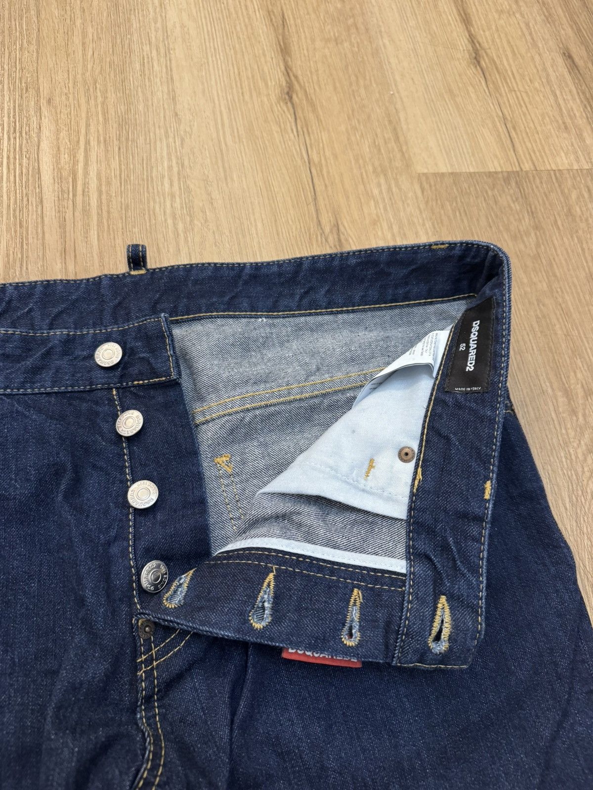 Dsquared2 Dsquared2 Indigo Cigarette Jeans Italy 52 Denim like new Size US 36 / EU 52 - 10 Thumbnail