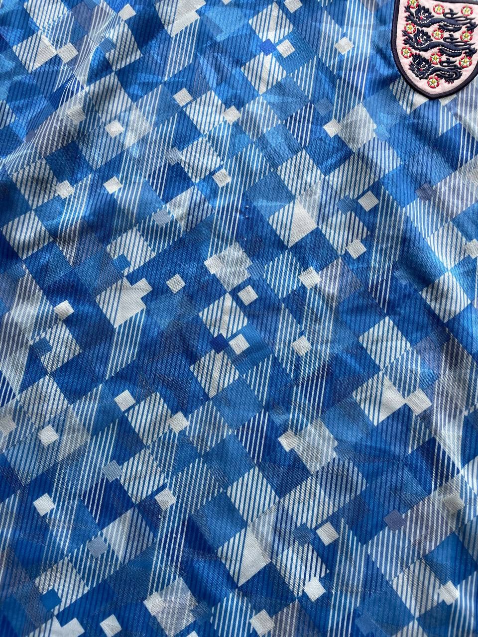 Vintage RARE ENGLAND RETRO SOCCER JERSEY Y2K 90s VINTAGE reissue Size US L / EU 52-54 / 3 - 8 Thumbnail