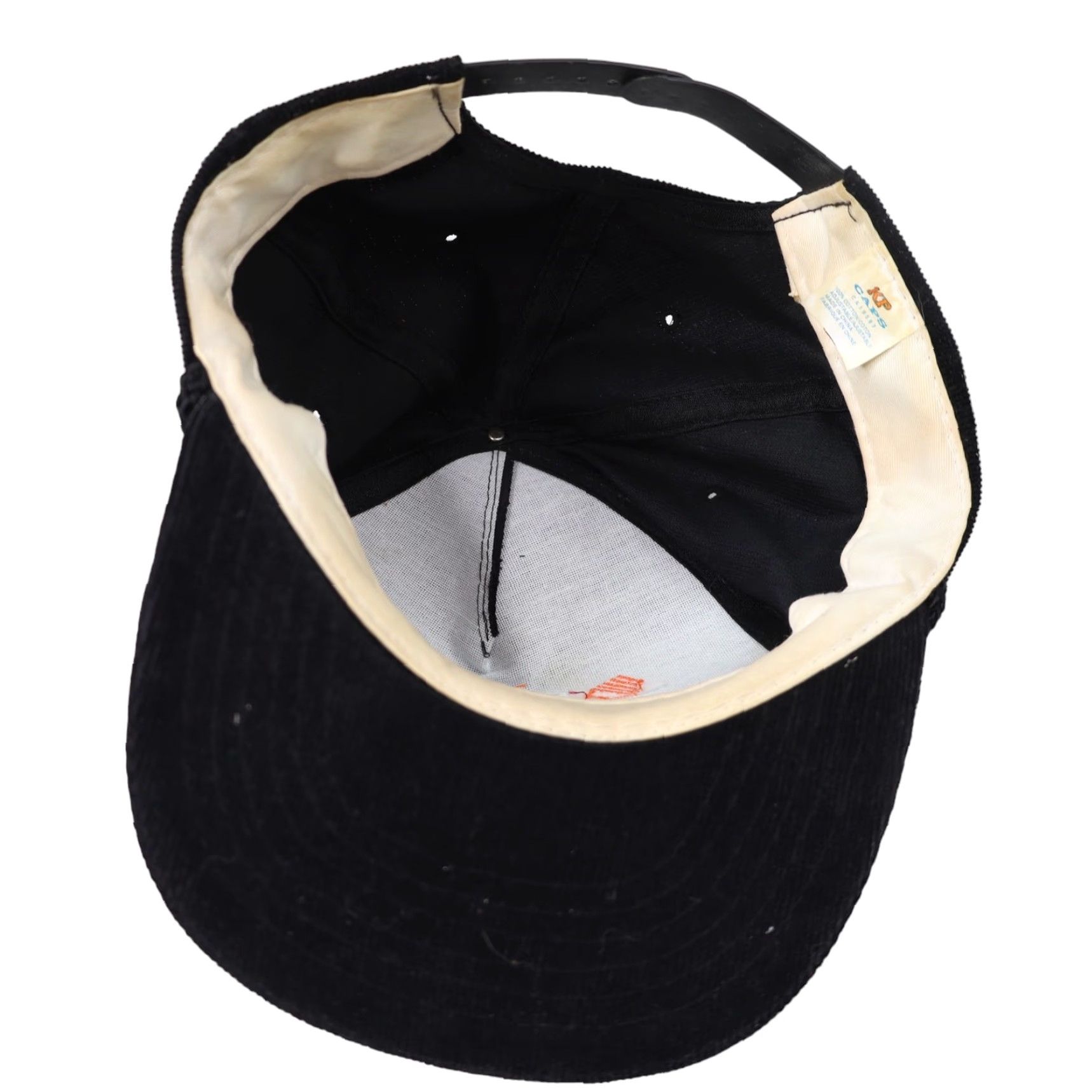 Vintage VINTAGE Black & Decker Corduroy Snapback Hat Black Hat OS Men Snapback Black & Decker Corduroy Vintage Size ONE SIZE - 5 Thumbnail
